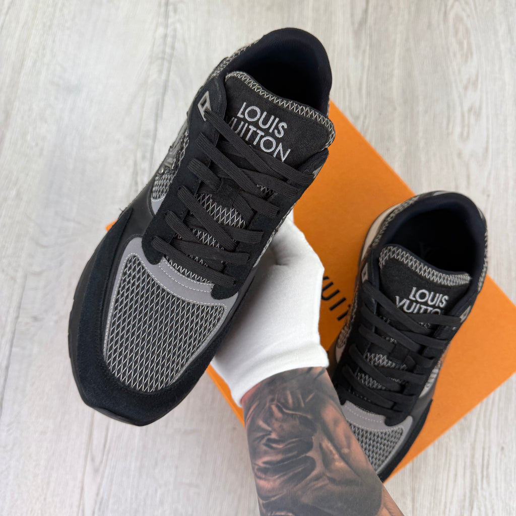 Louis Vuitton Men’s Black Run Away Trainers - Uk 7.5 (Fit 8)