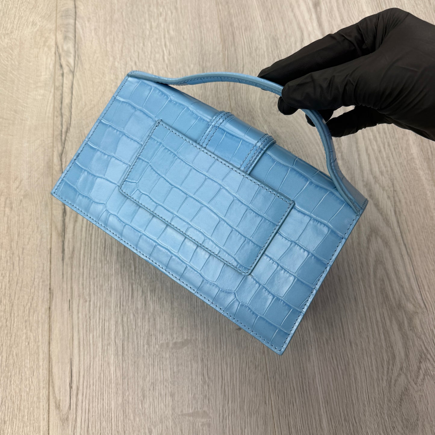 Jacquemus Women’s Baby Blue Large Bambino Bag