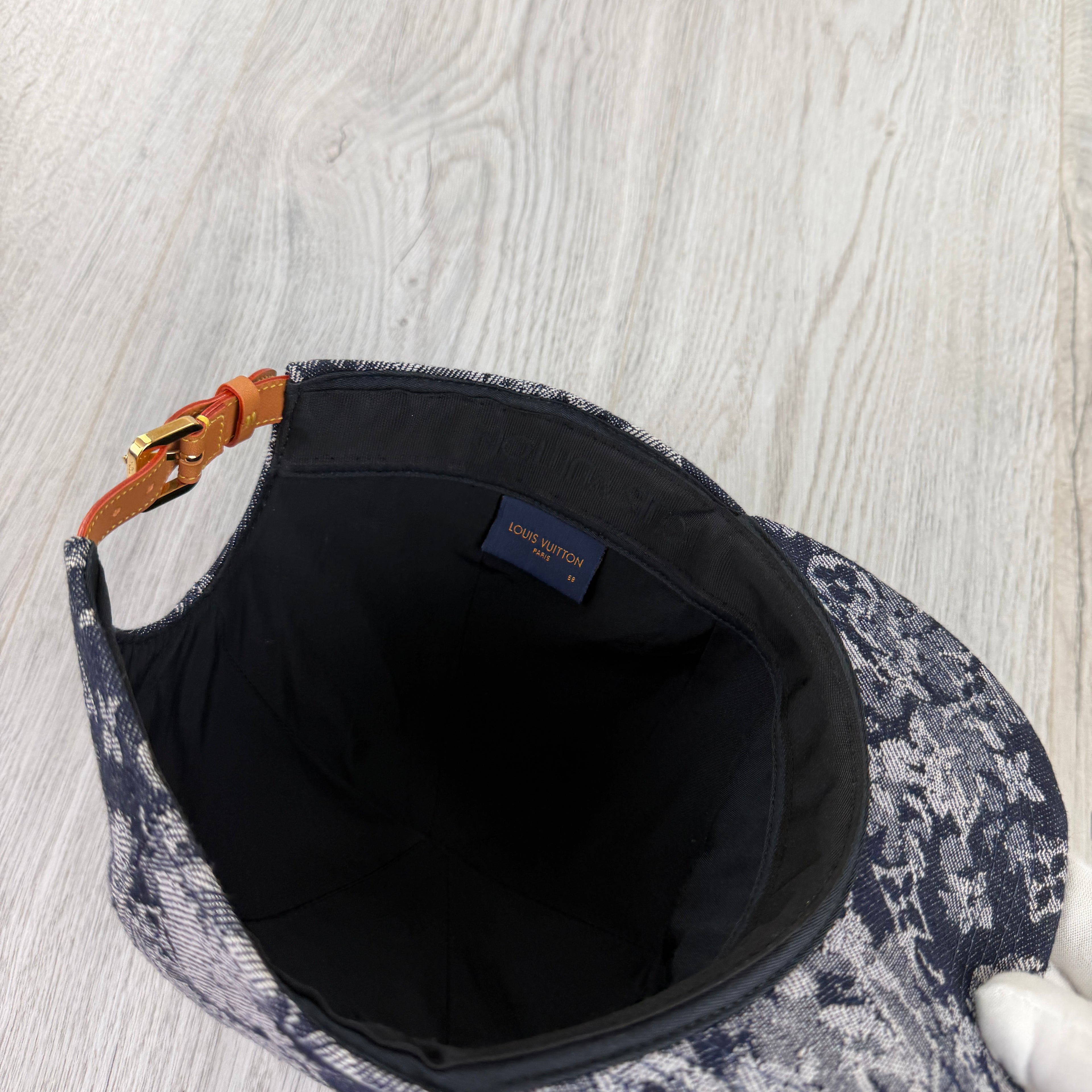 Louis Vuitton Men’s Tapestry Monogram Flat Hat - 58
