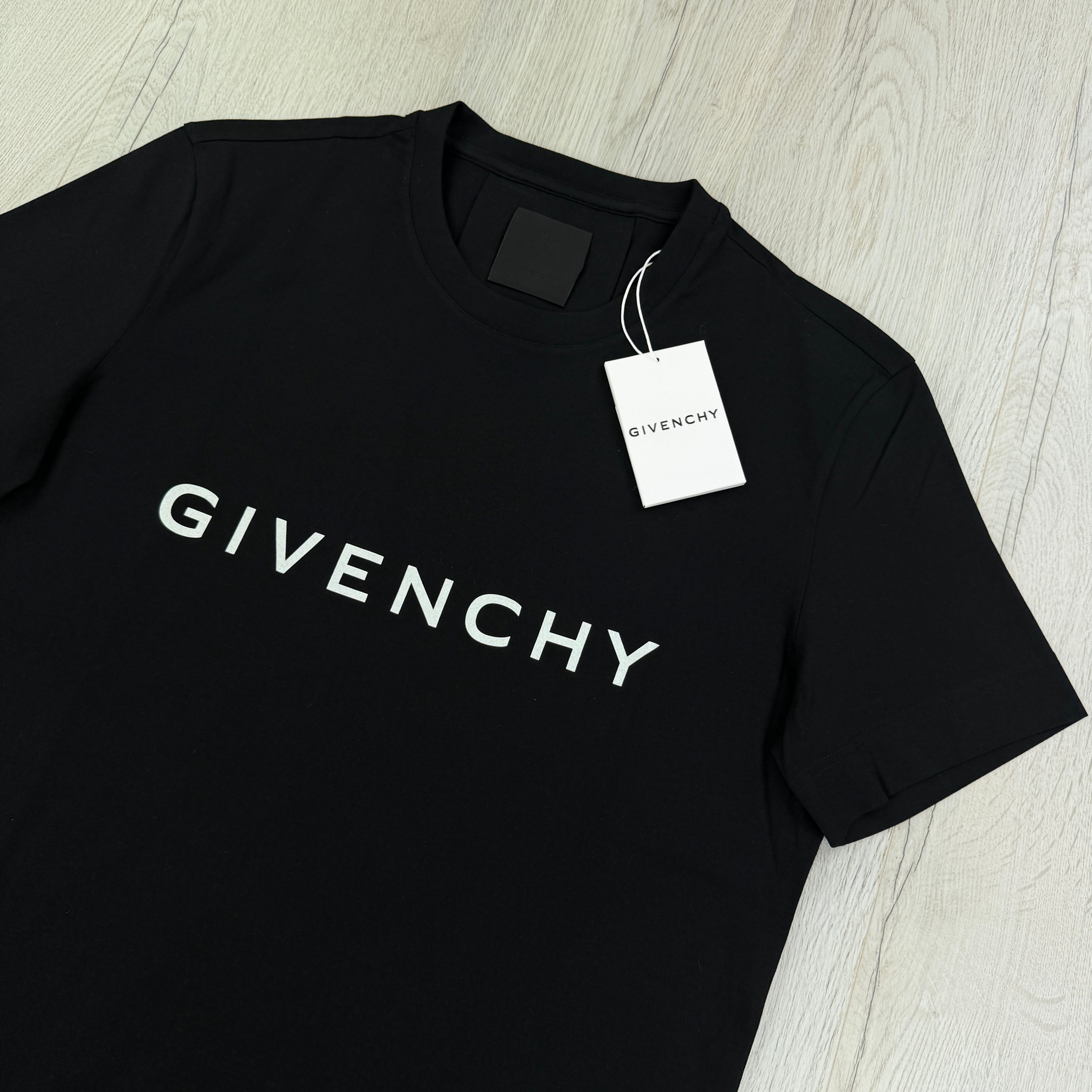 Givenchy Men’s Black T-shirt & Short Set - Large