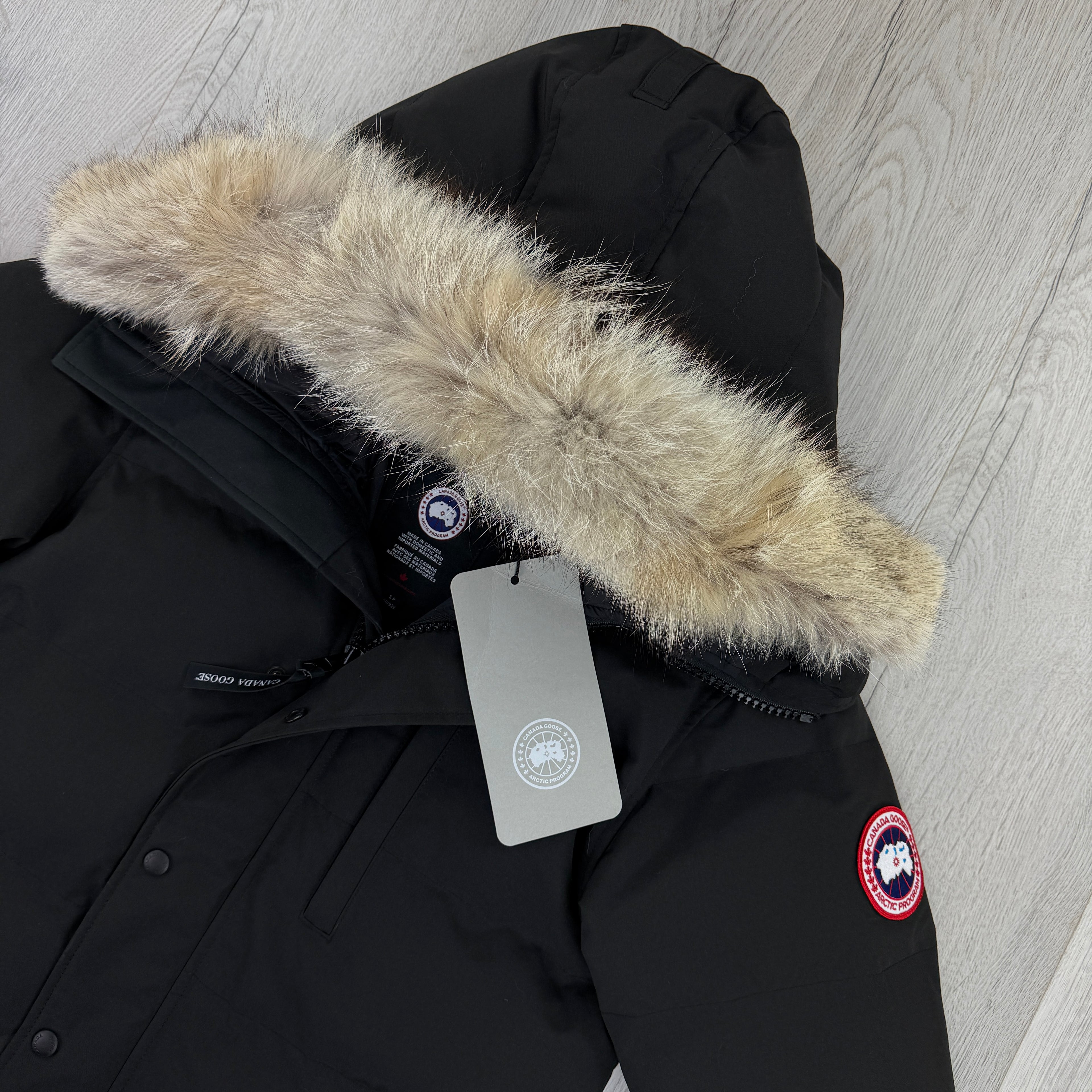 Canada Goose Men’s Black Carson Parker Jacket - Small