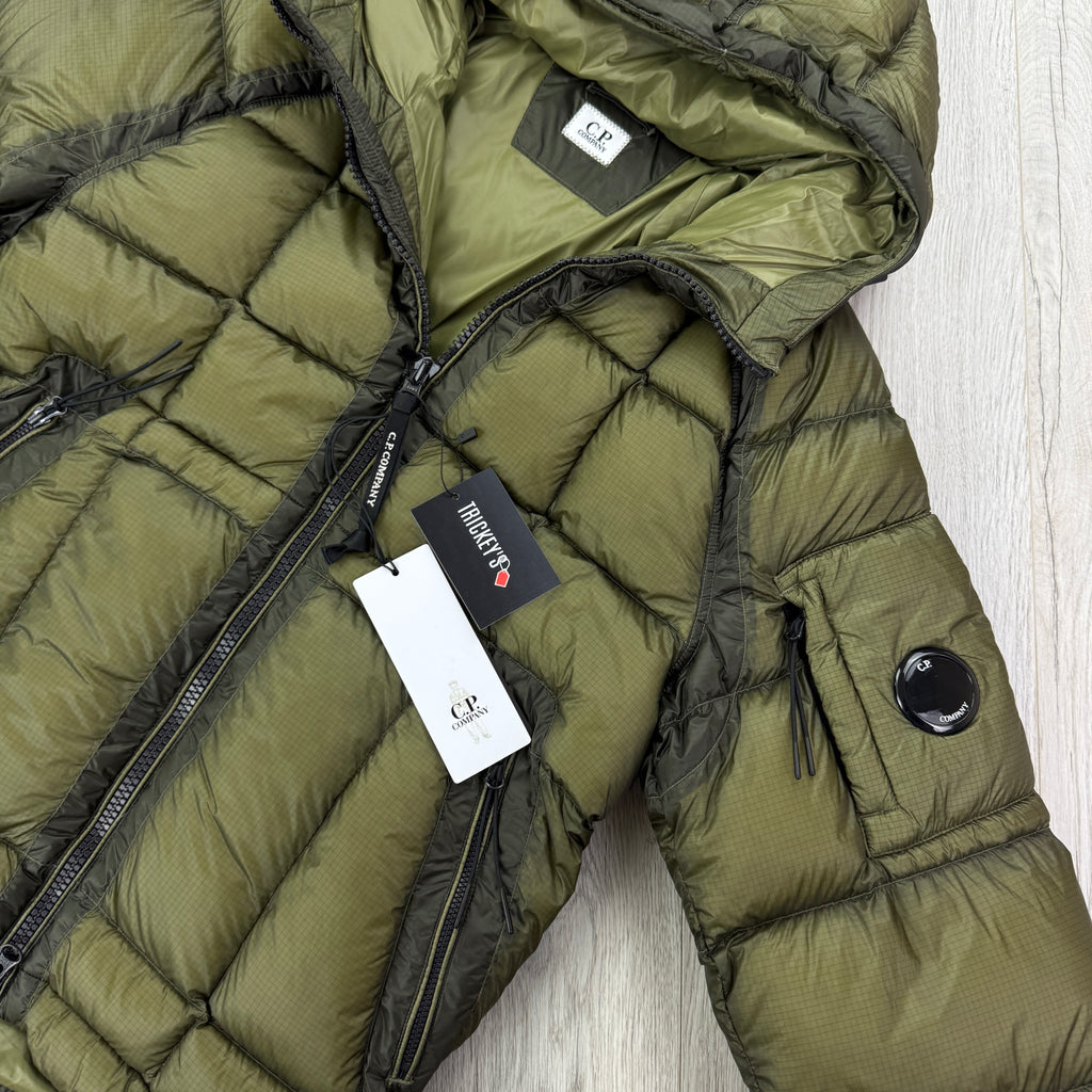 Cp Company Men’s Zip-up D.D Hooded Down Jacket