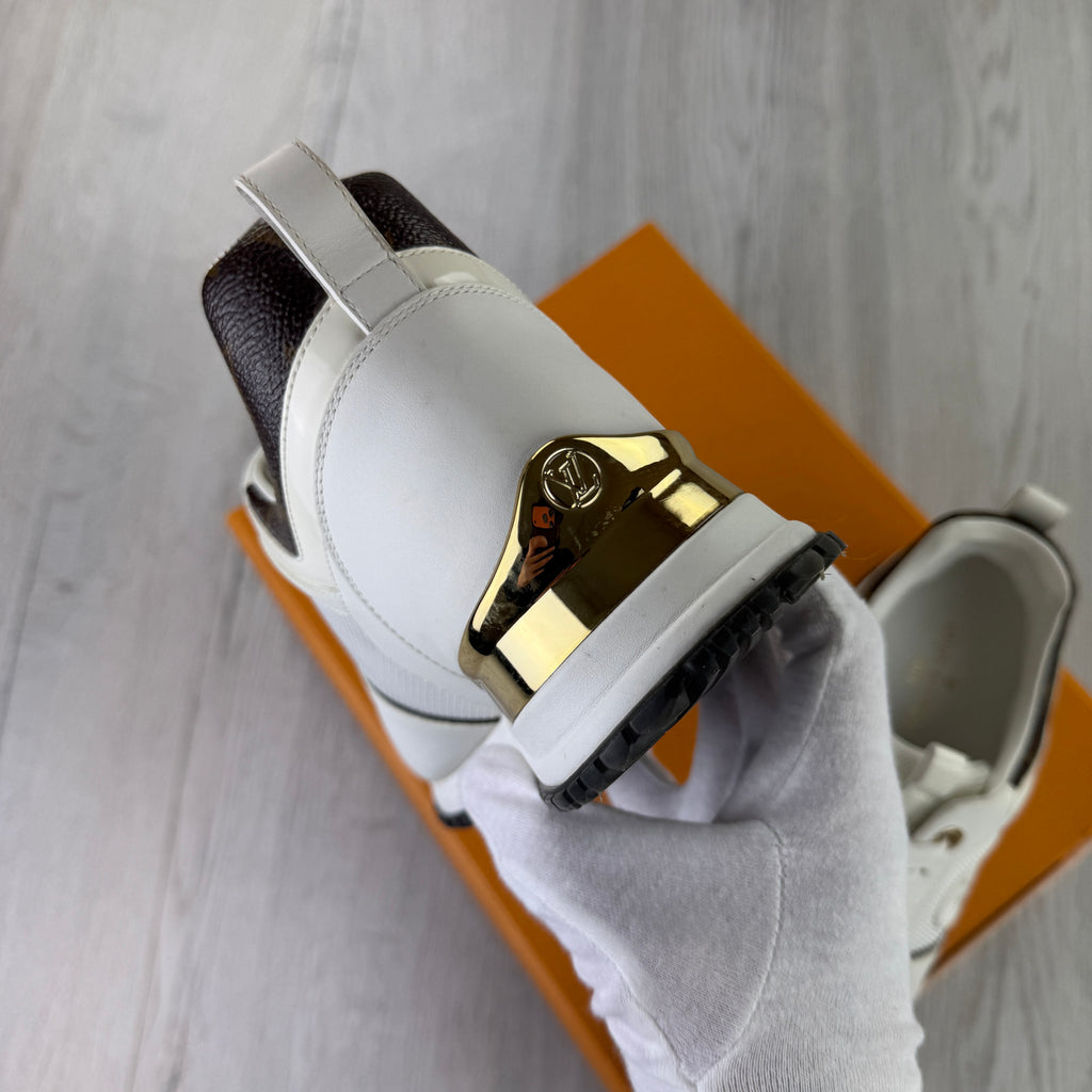 Louis Vuitton Women’s White Icon Run Away Trainer - 37.5 (Uk 4.5)