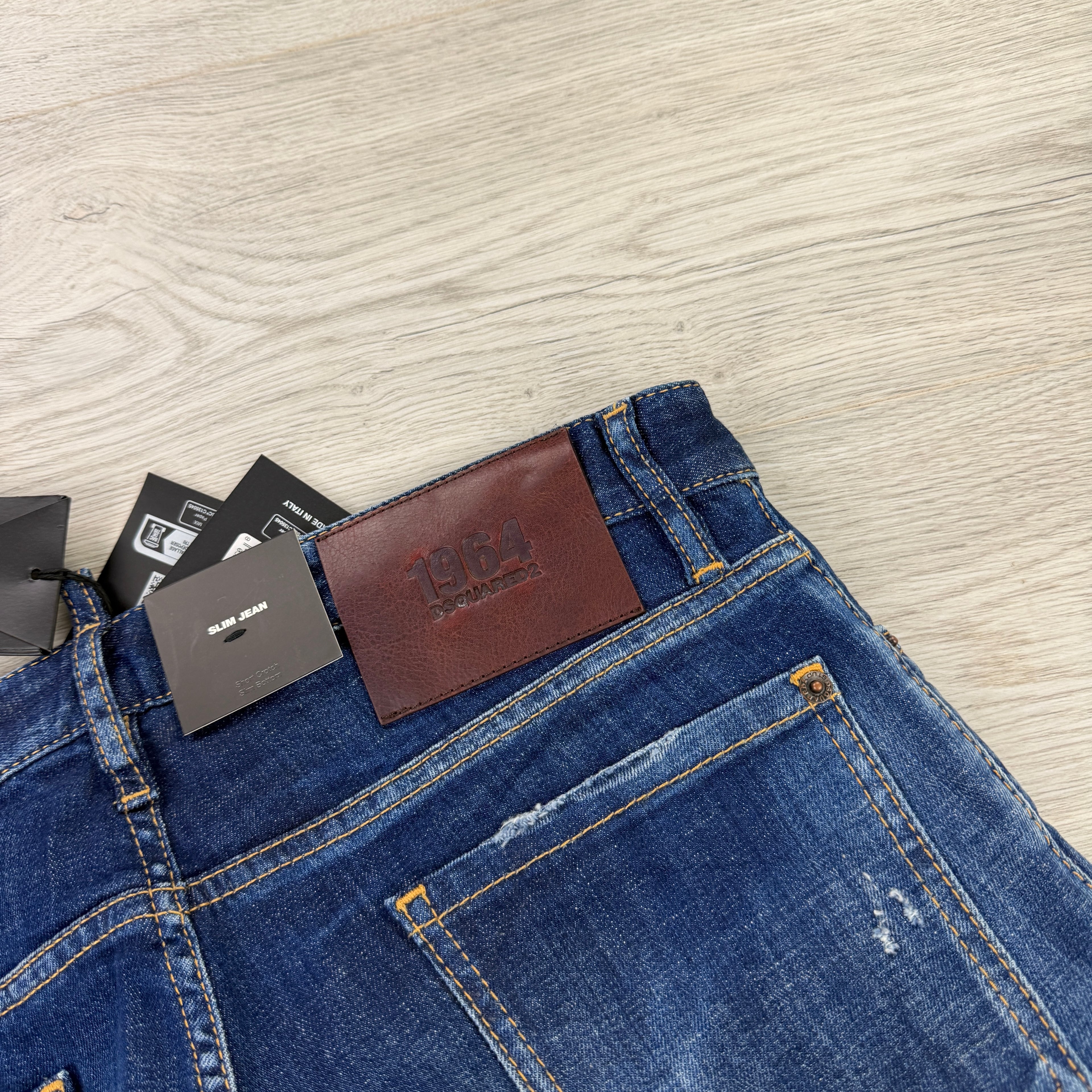 Dsquared2 Men’s Blue Distressed Jeans - 46 (Uk 30)