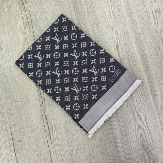 Louis Vuitton Shawls Monogram Shine Style Scarf
