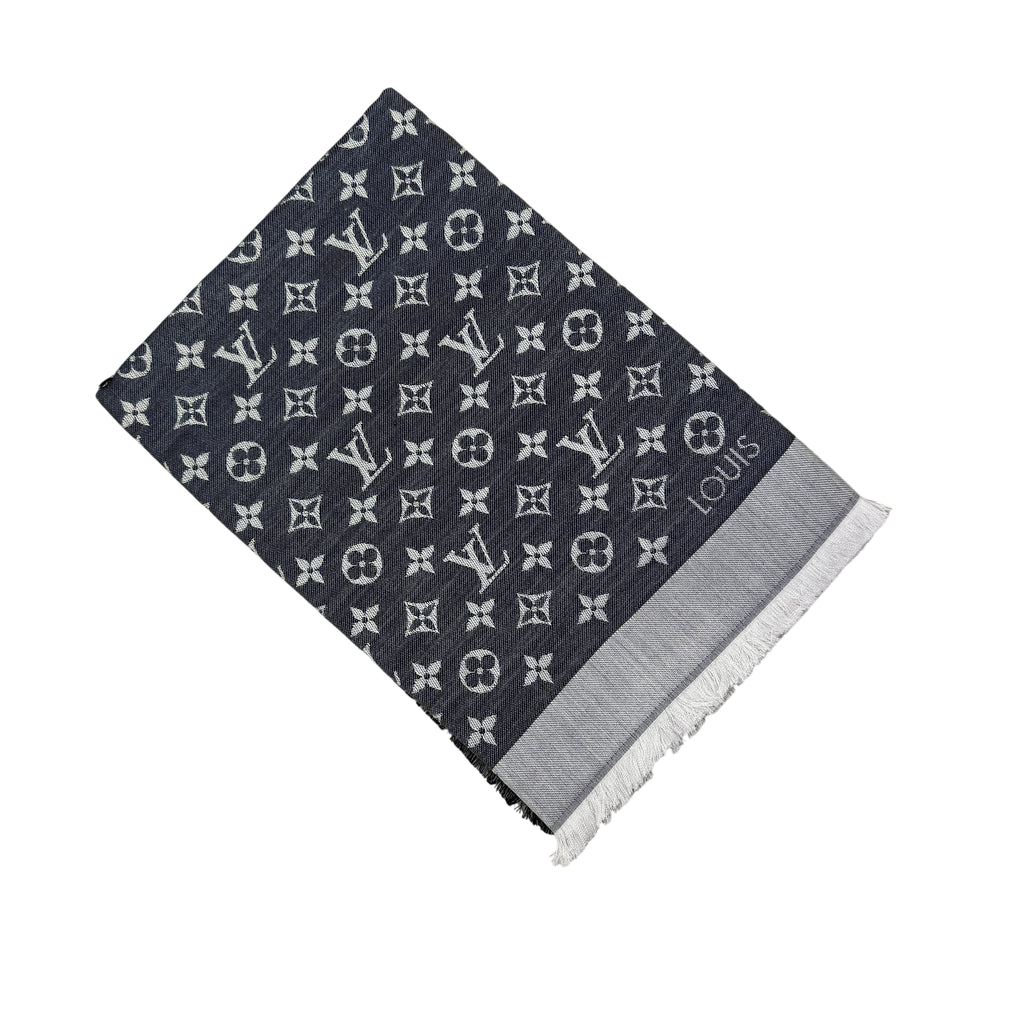 Louis Vuitton Shawls Monogram Shine Style Scarf