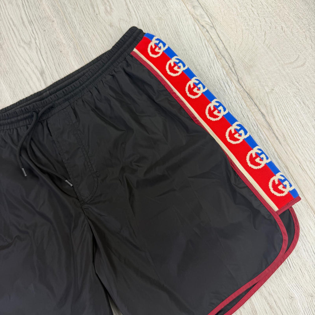 Gucci Men’s Black Swim Shorts - 46 (S/M)