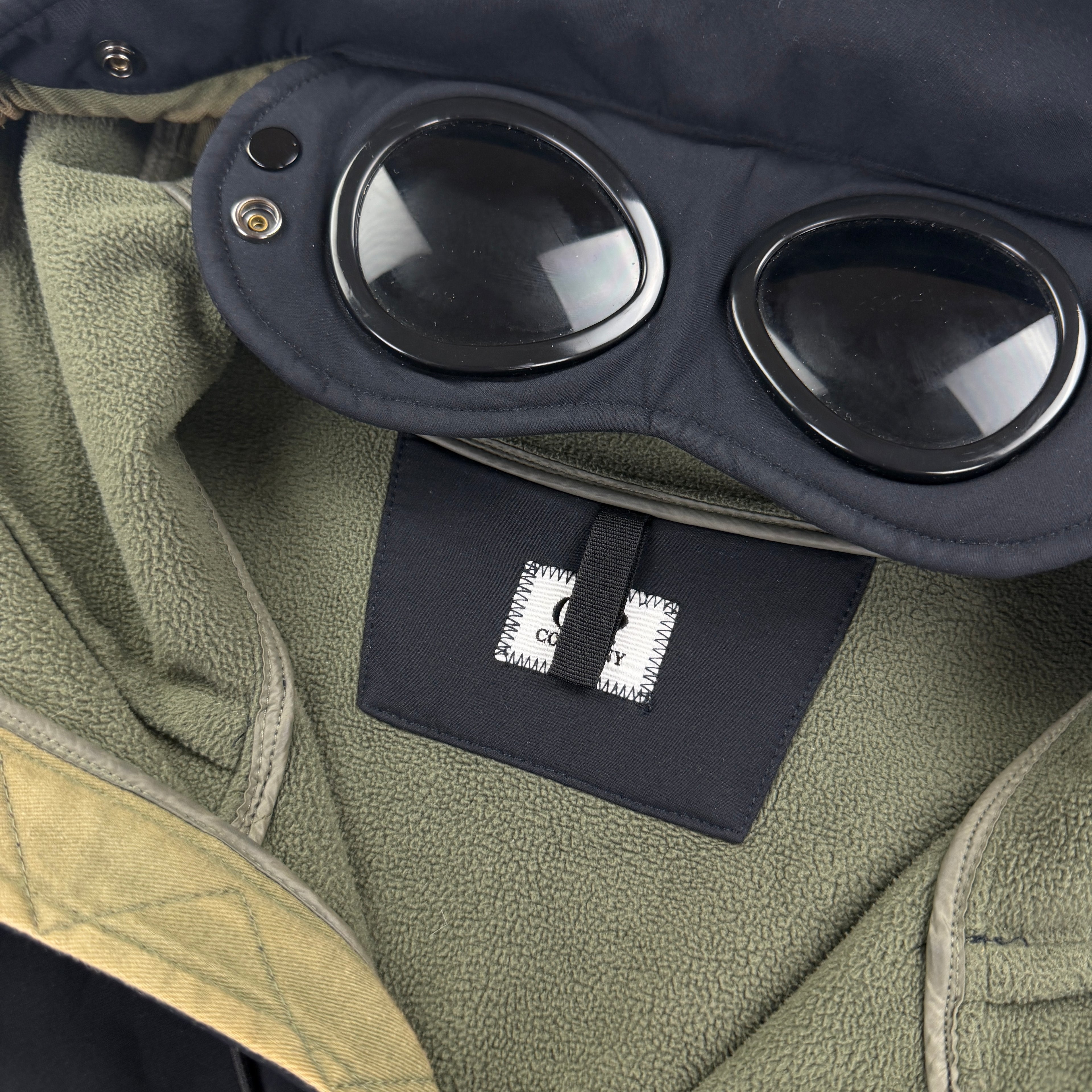 Cp Company Men’s Navy Soft She’ll Jacket - 50