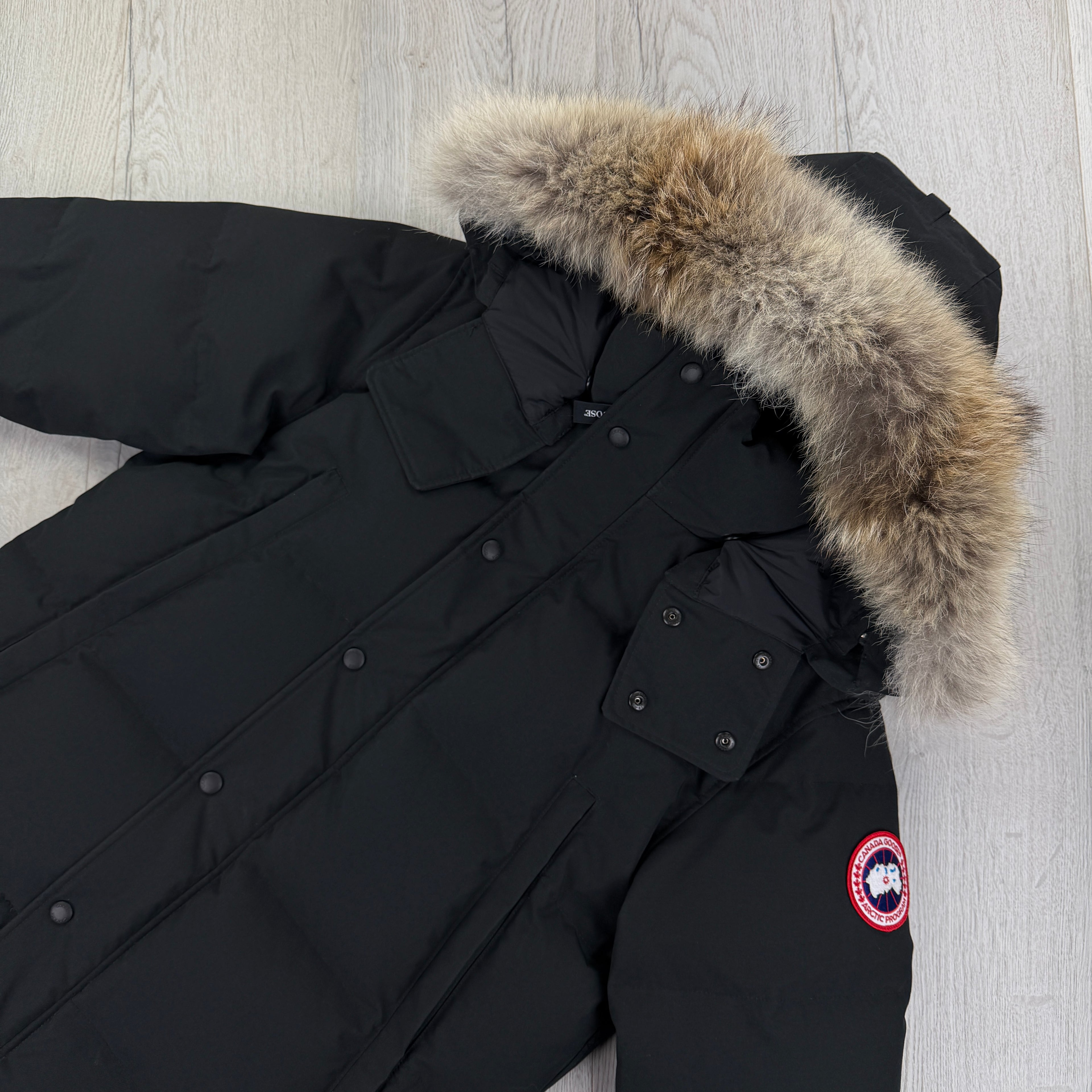 Canada Goose Men’s Black Wyndham Parker Jacket - Medium