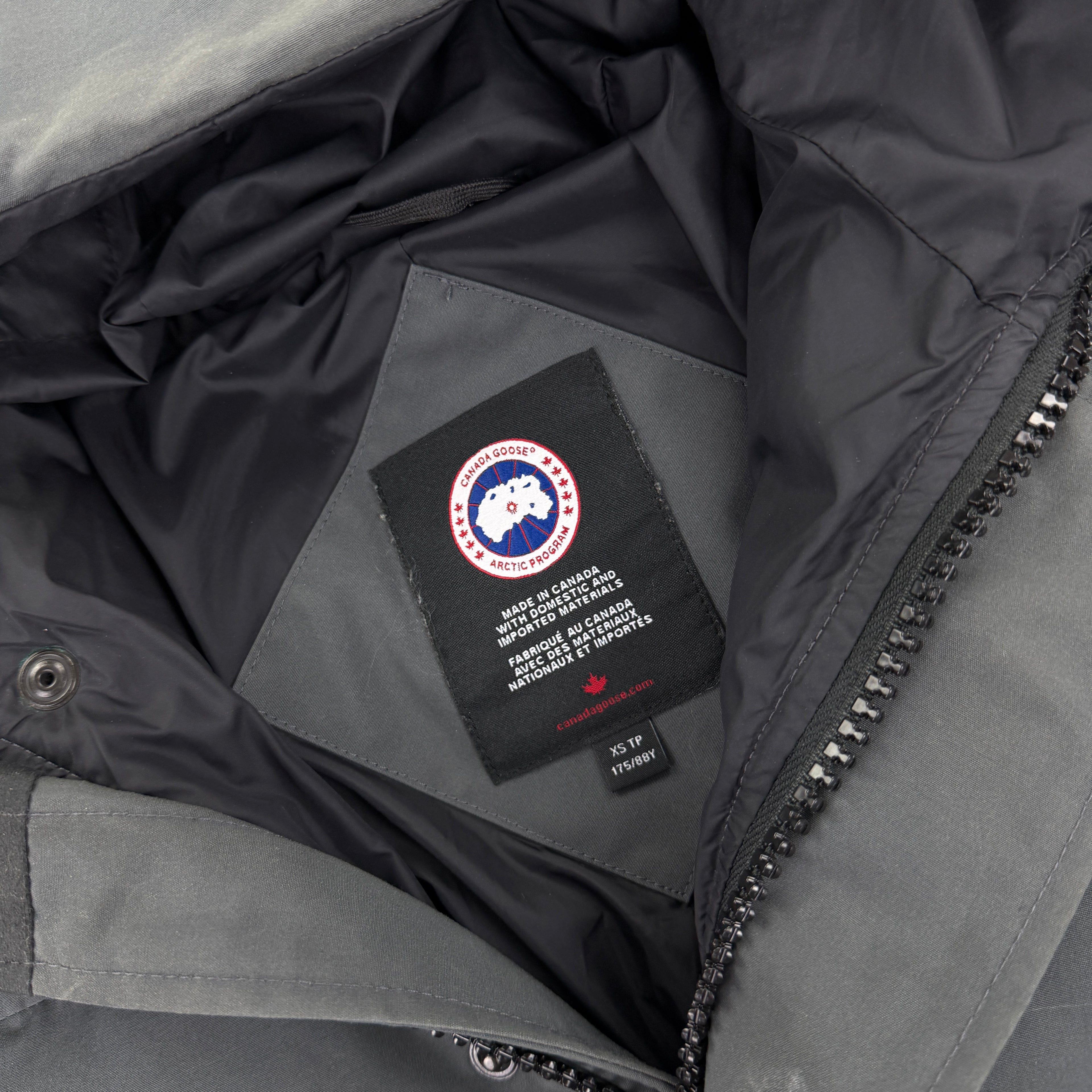 Canada Goose Men’s Graphite MacMillan Jacket - XS