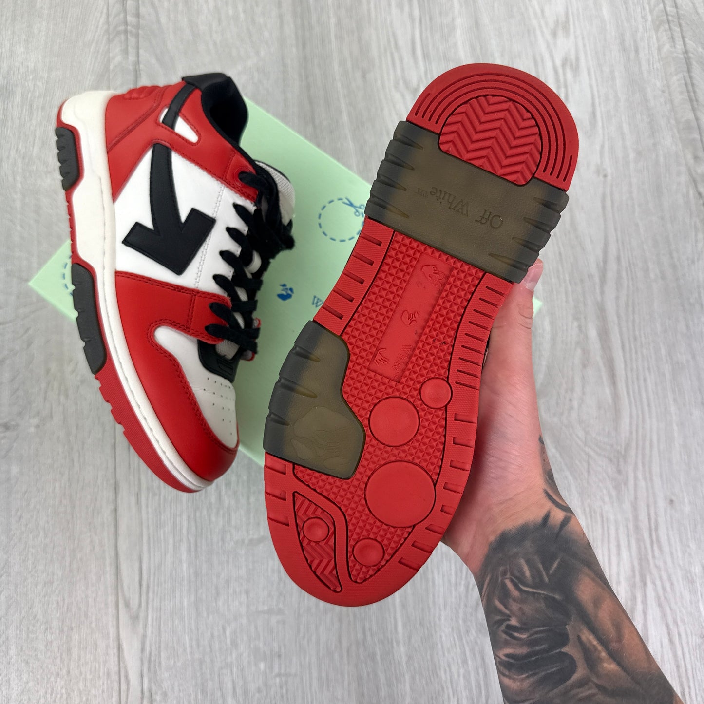Off White Men’s Out Of Office Low Trainers - Uk 7