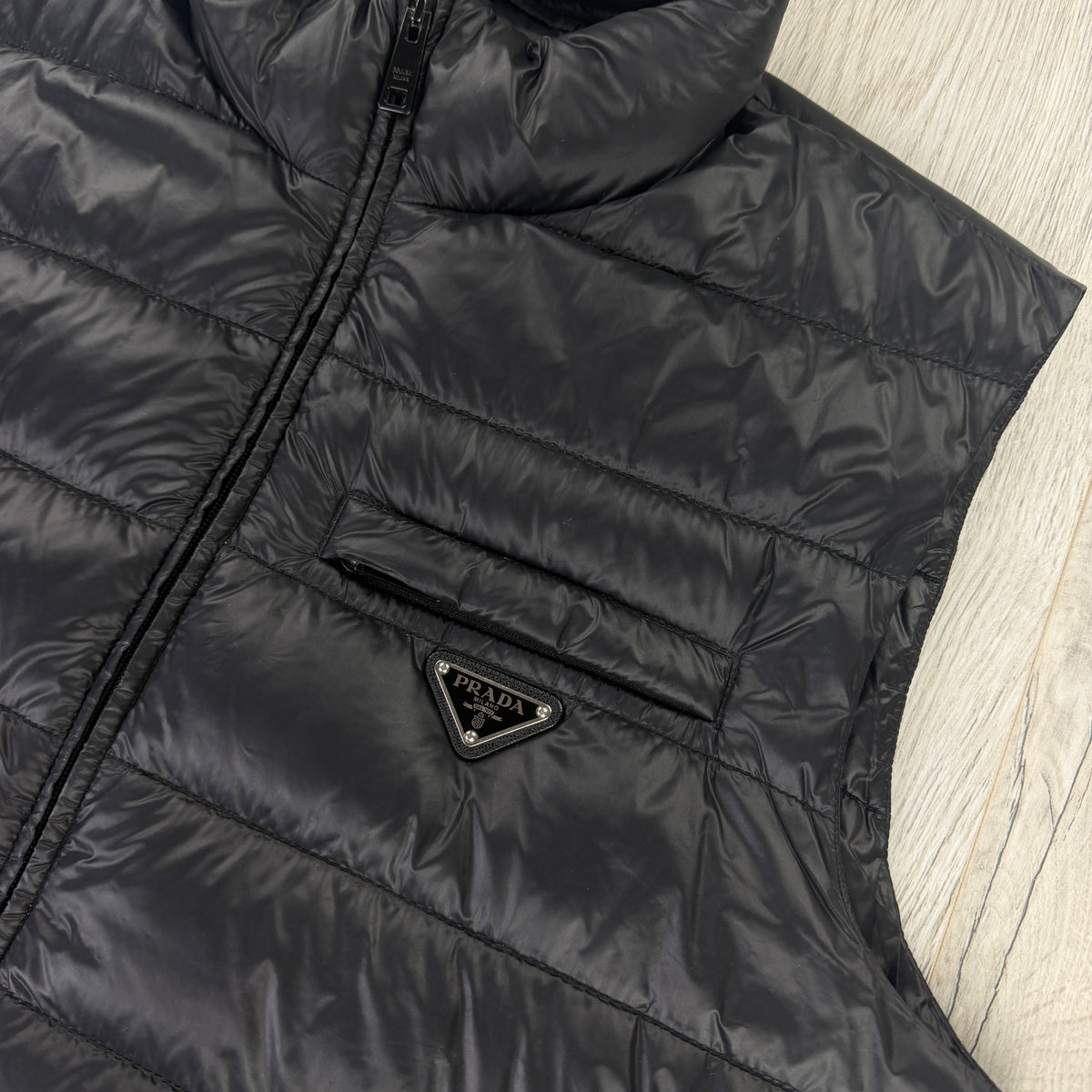 Prada Men’s Black Vest Gilet - 50 (M/L)