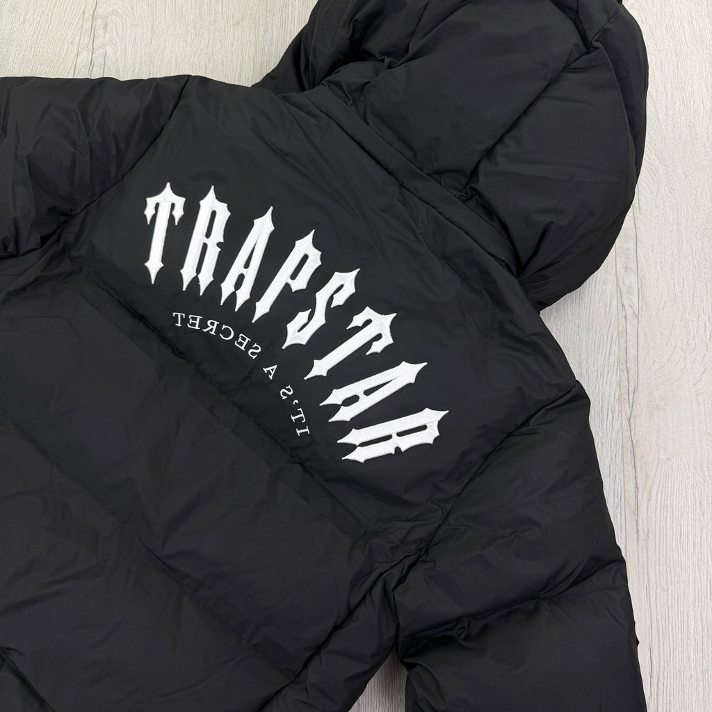 Trapstar Men’s Black AW 25 Irongate Arch Puffer Jacket