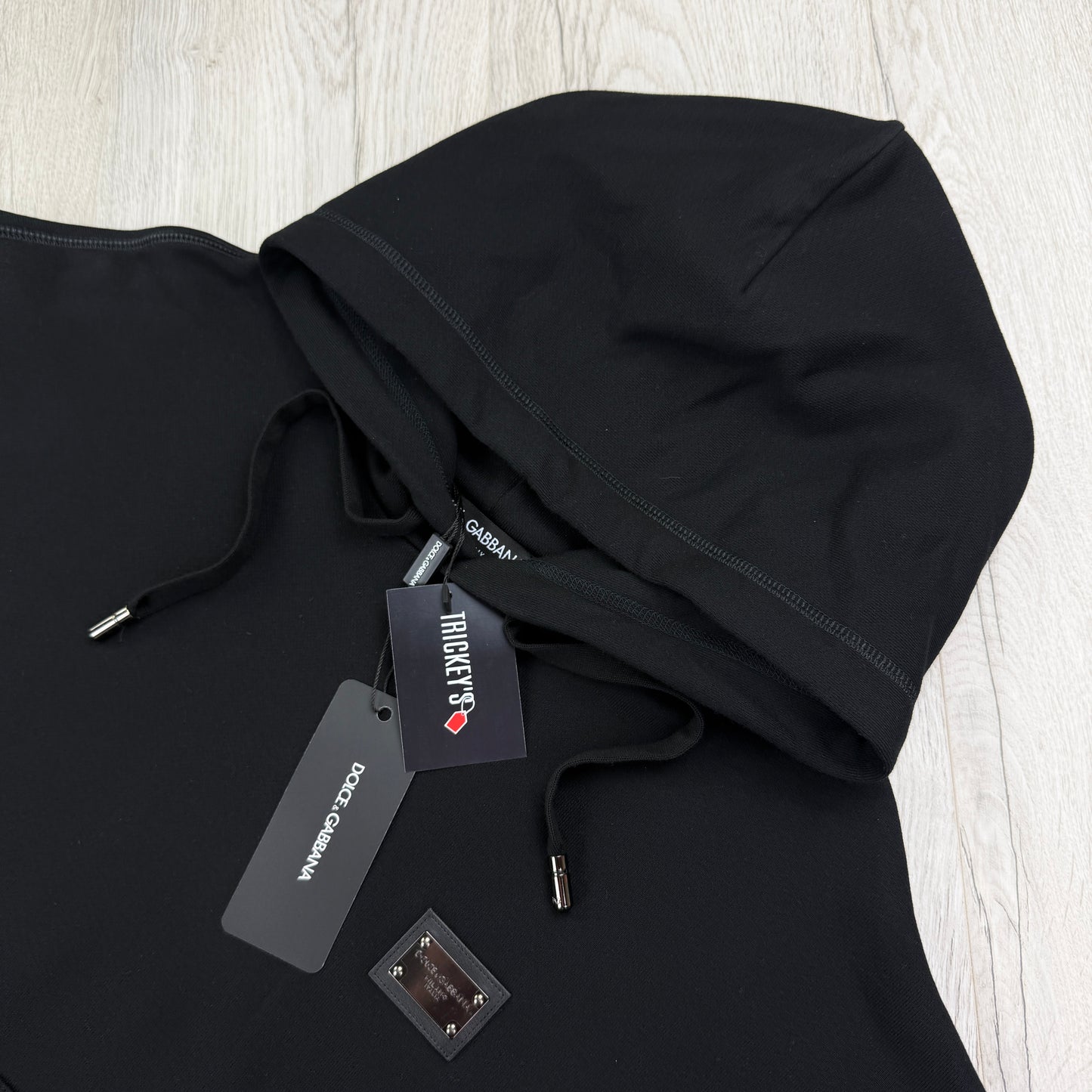 Dolce & Gabbana Men’s Pullover Black Hoodie