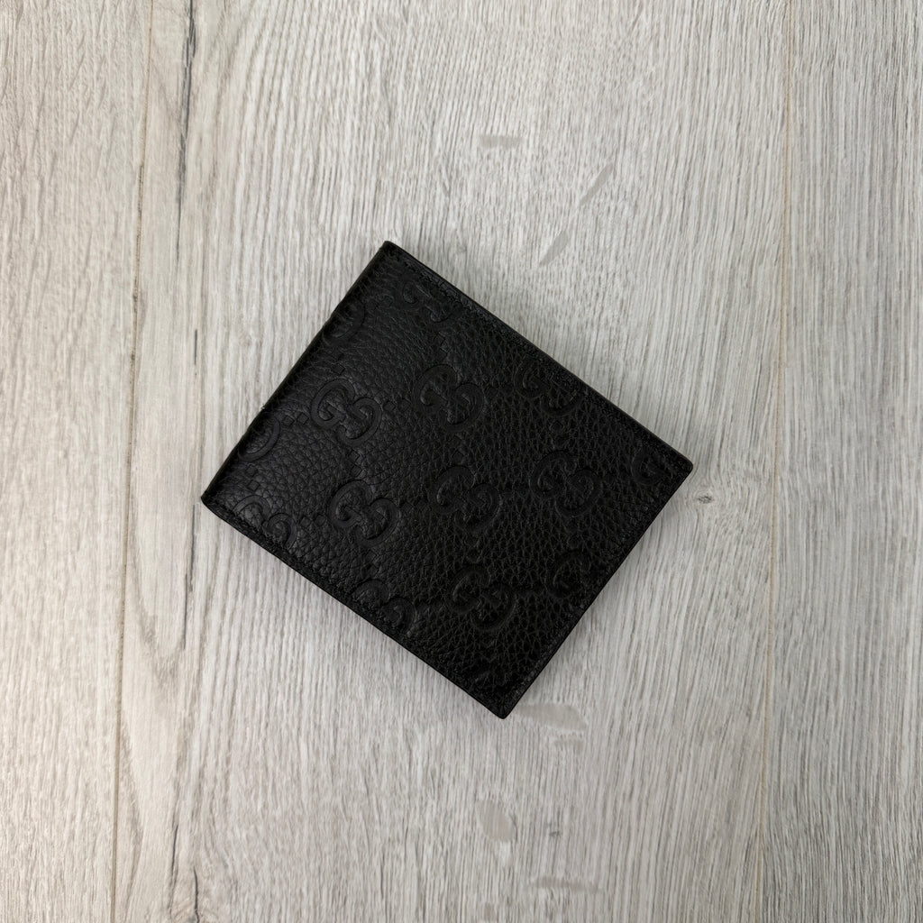 Gucci Men’s GG Leather Monogram Wallet