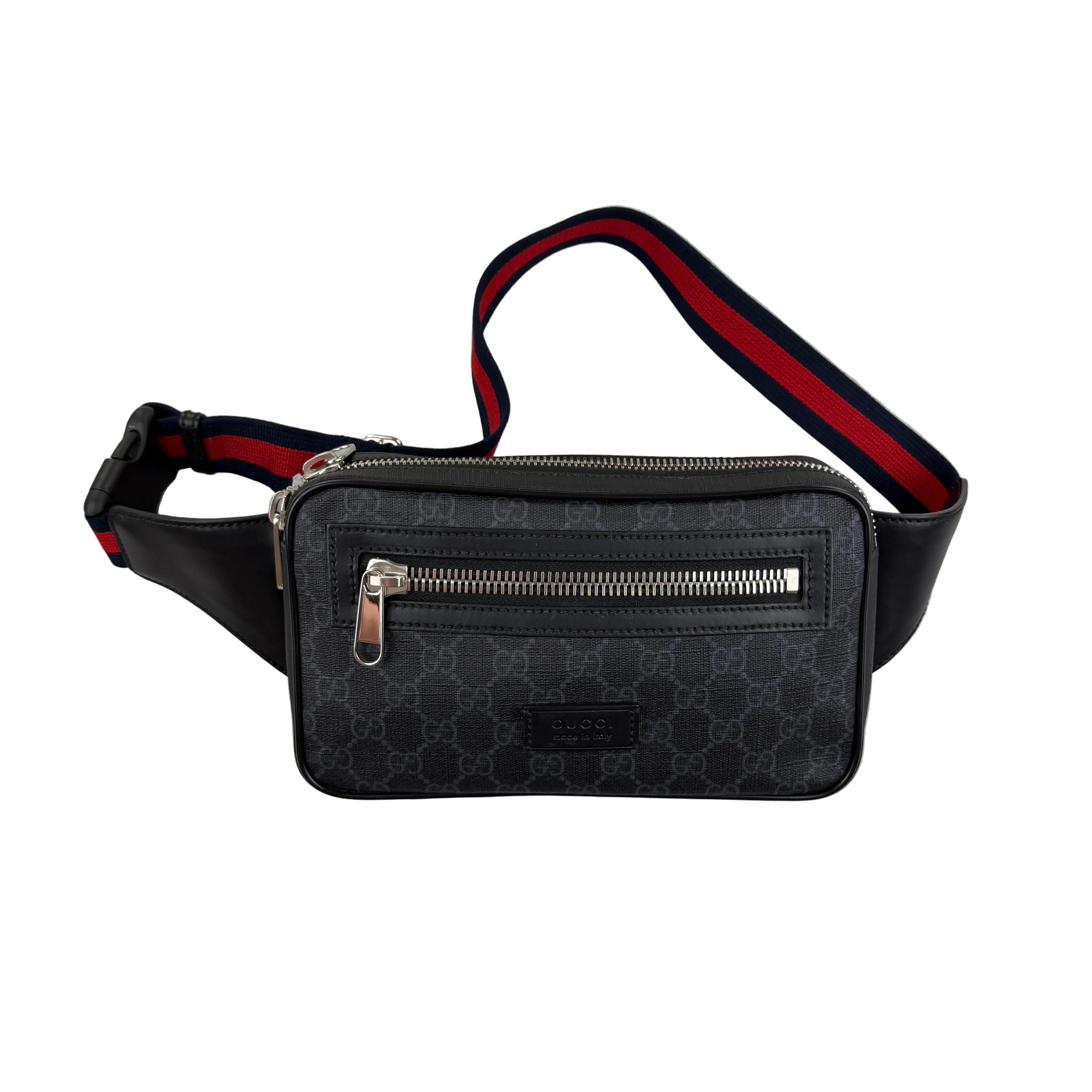 Gucci Men’s GG Black Belt Bag