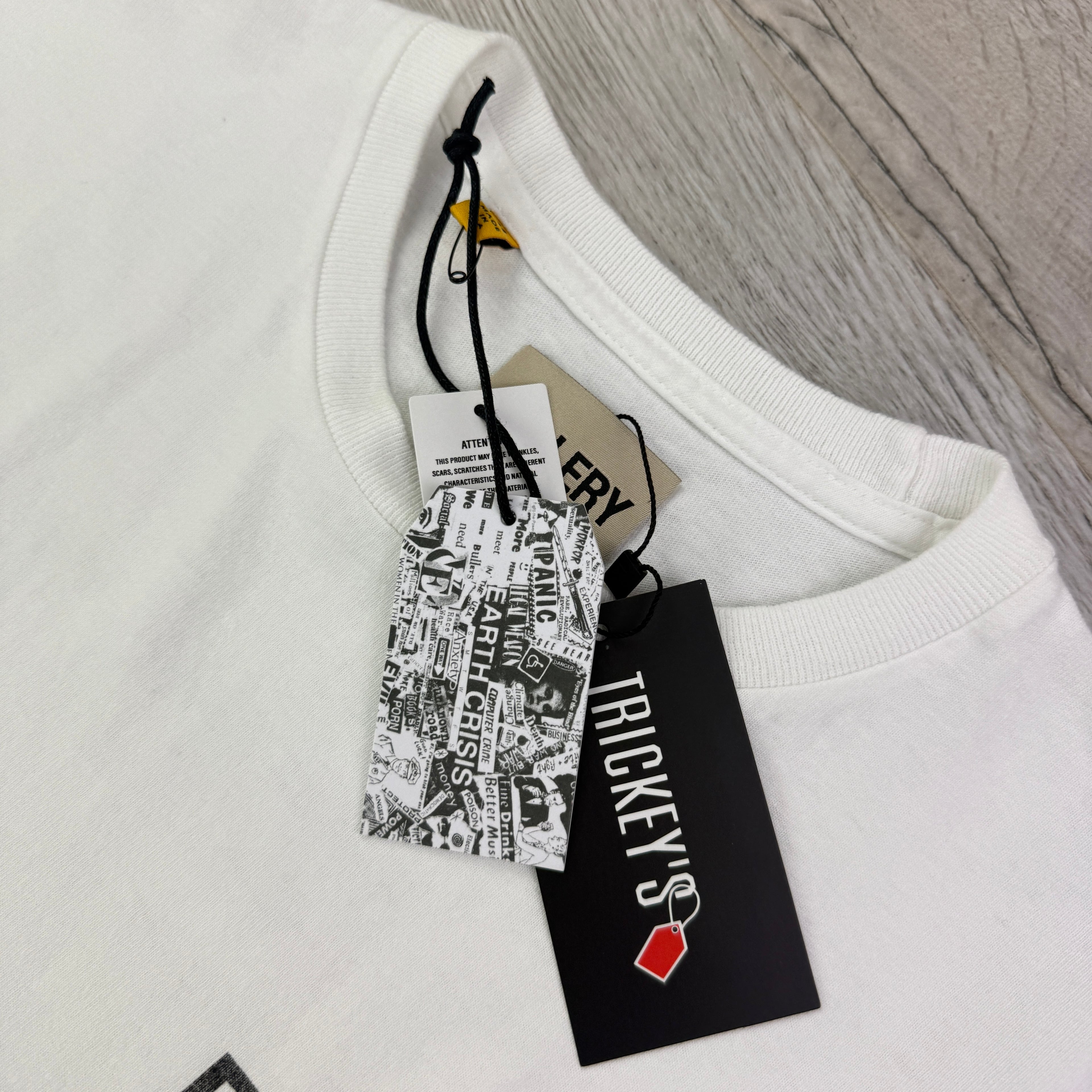 Gallery Dept Men’s White T-shirt - Oversized