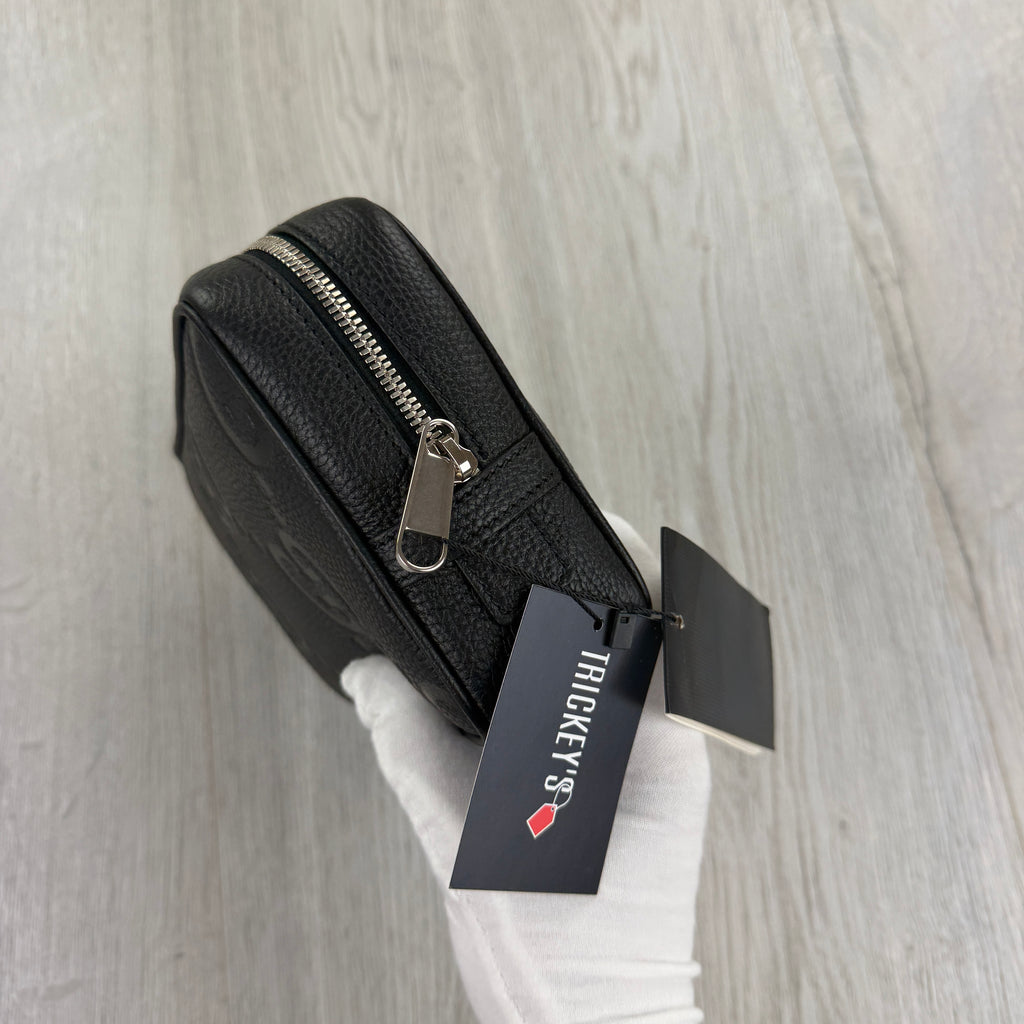 Gucci Jumbo GG Black Leather Travel Bag