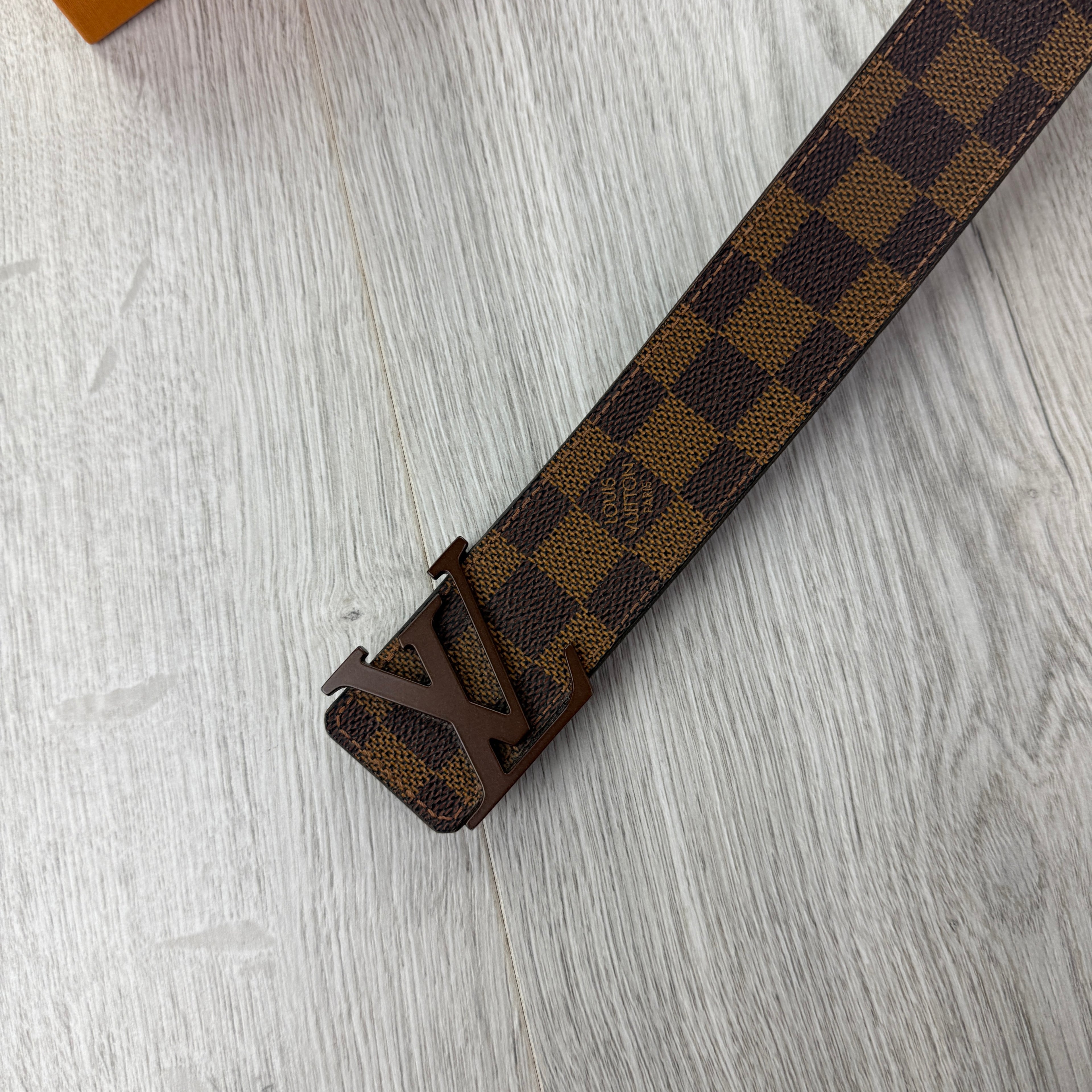 Louis Vuitton Men’s Brown Monogram Belt - 90 (Uk 28-34)