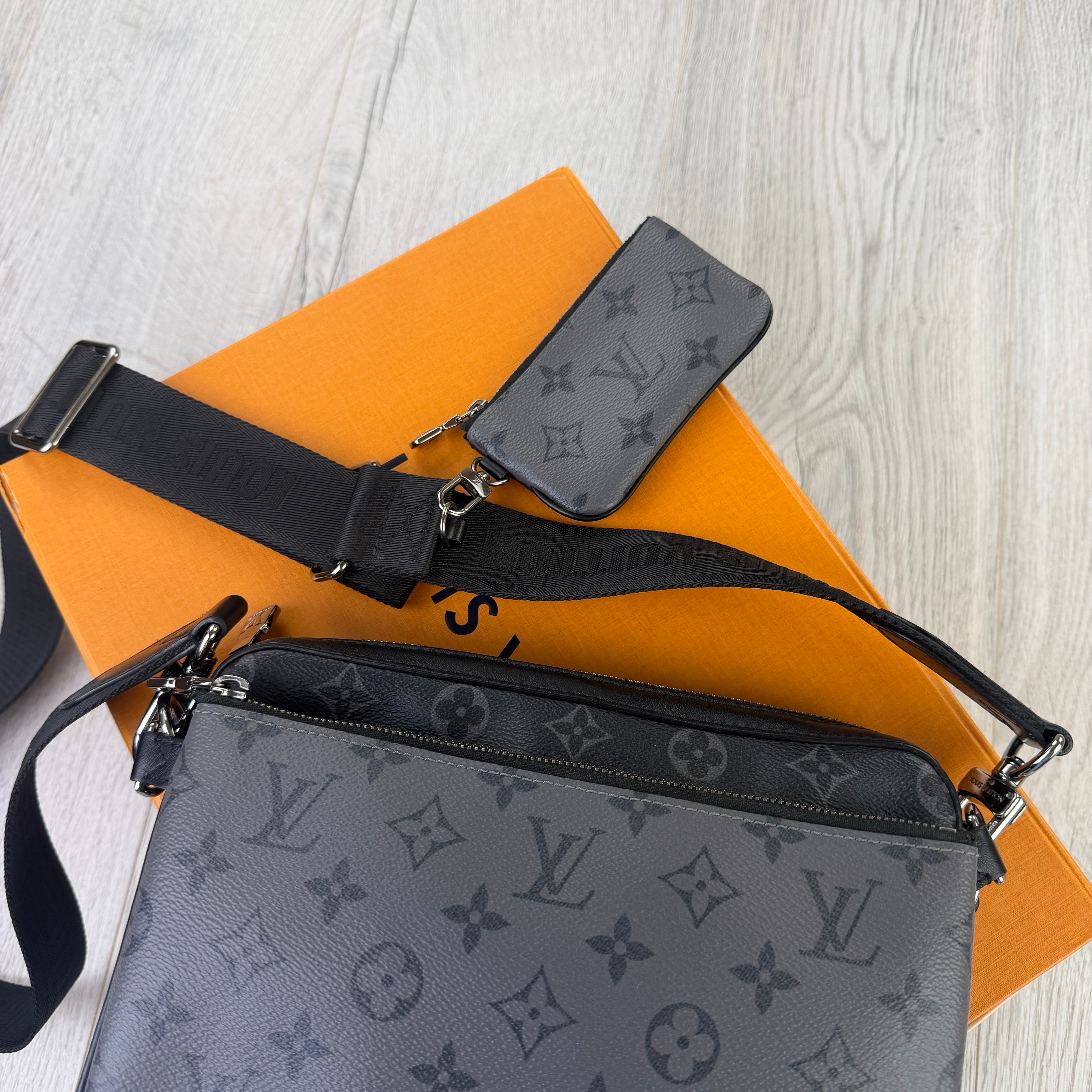 Louis Vuitton Men’s Monogram Trio Messenger Bag