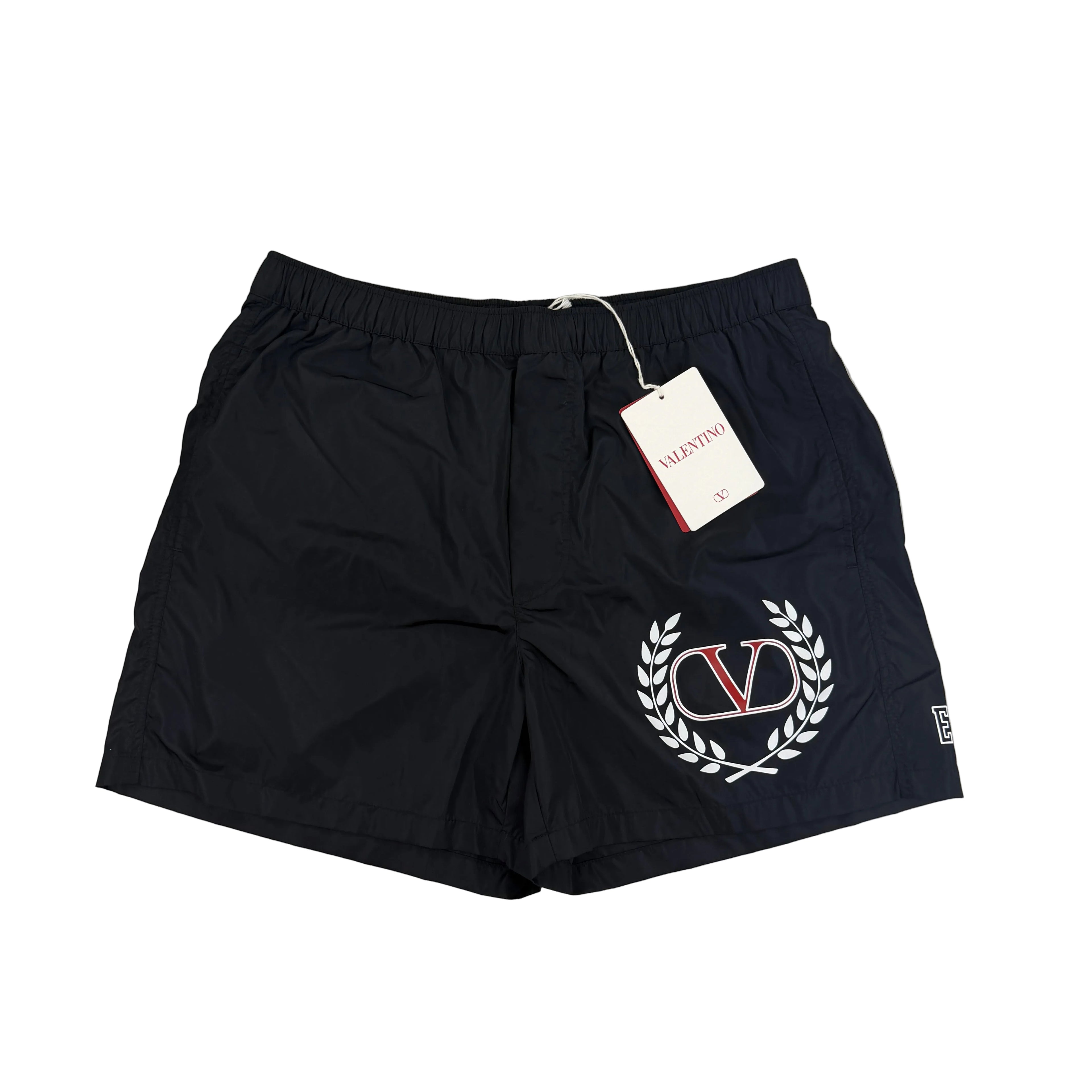 Valentino Men’s Black Swim Shorts