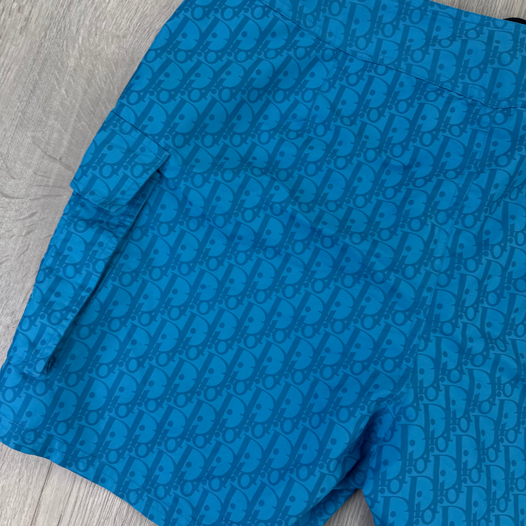 Dior Oblique Men’s Blue Swim shorts - XL
