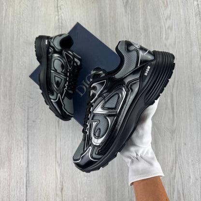 Dior B30 Men’s Black Countdown Trainers - 41 ( Fit Uk 7)