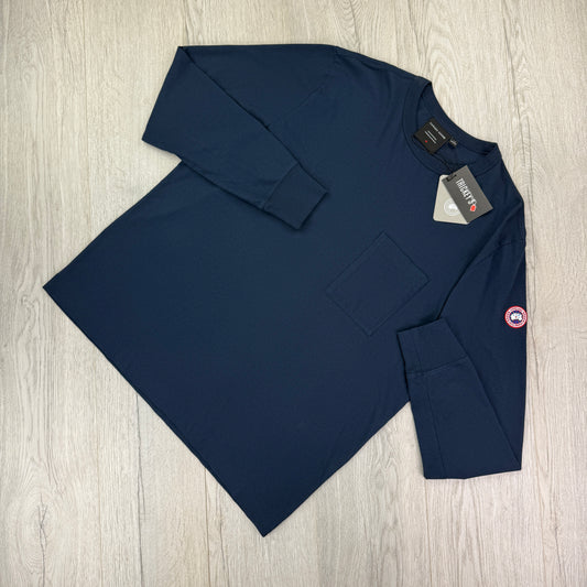 Canada Goose Men’s Blue Longsleeve Top - XL