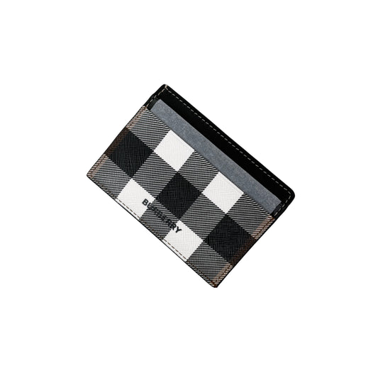 Burberry Check Dark Birch Card Case