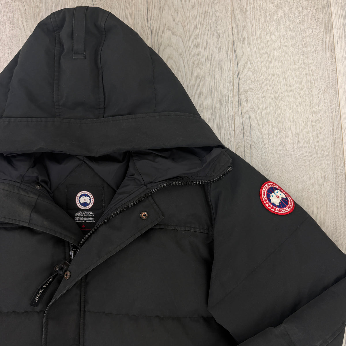 Canada Goose Men’s Black MacMillan Jacket - XL