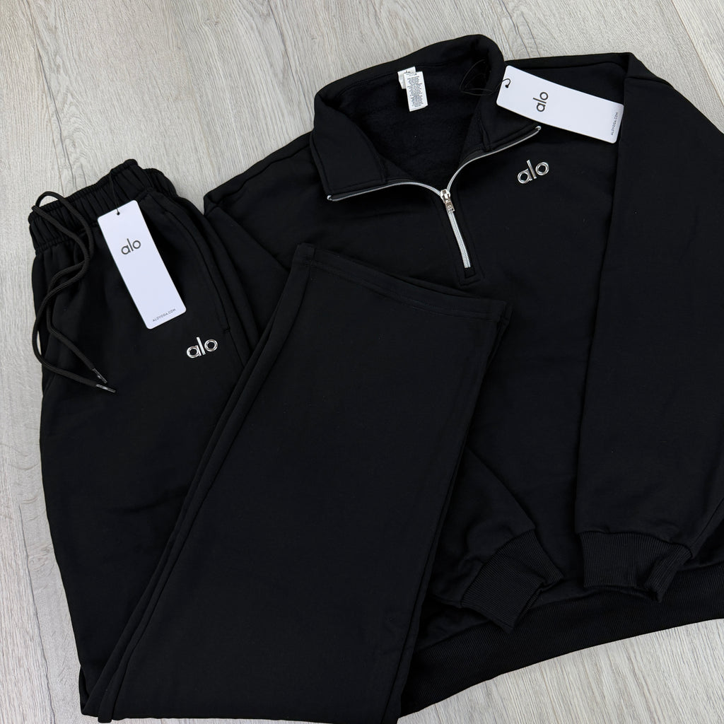 Alo Men’s Black Full Tracksuit