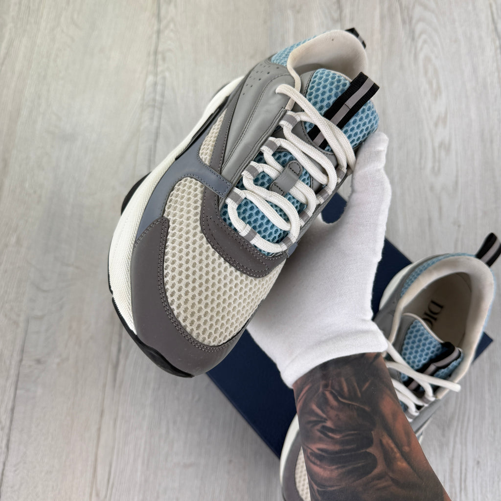Dior B22 Men’s Baby Blue Runners - 43 (Fit Uk 8.5)