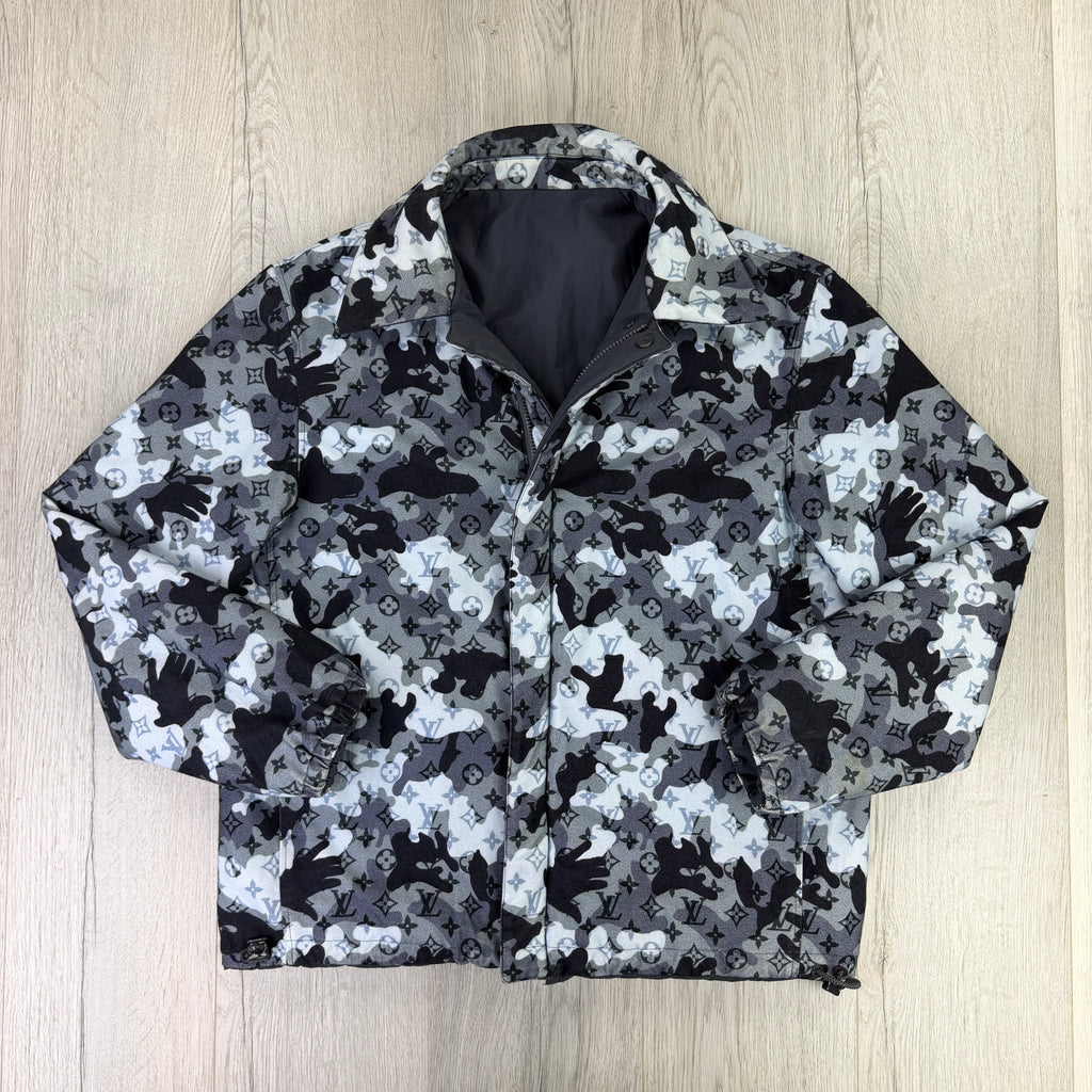 Louis Vuitton Men’s Monogram Reversible Camo Bomber Jacket - 50 (M/L)