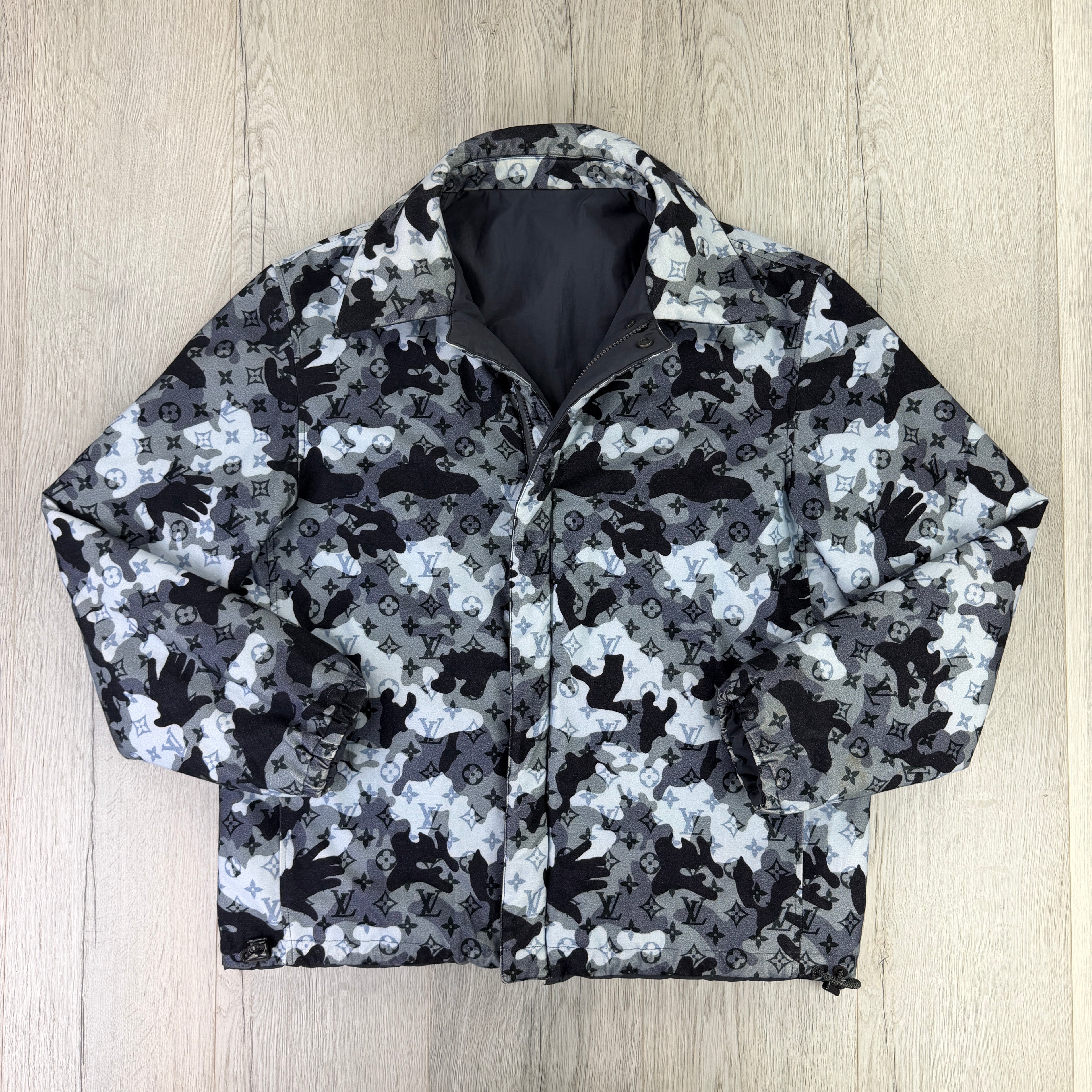 Louis Vuitton Men’s Monogram Reversible Camo Bomber Jacket - 50 (M/L)