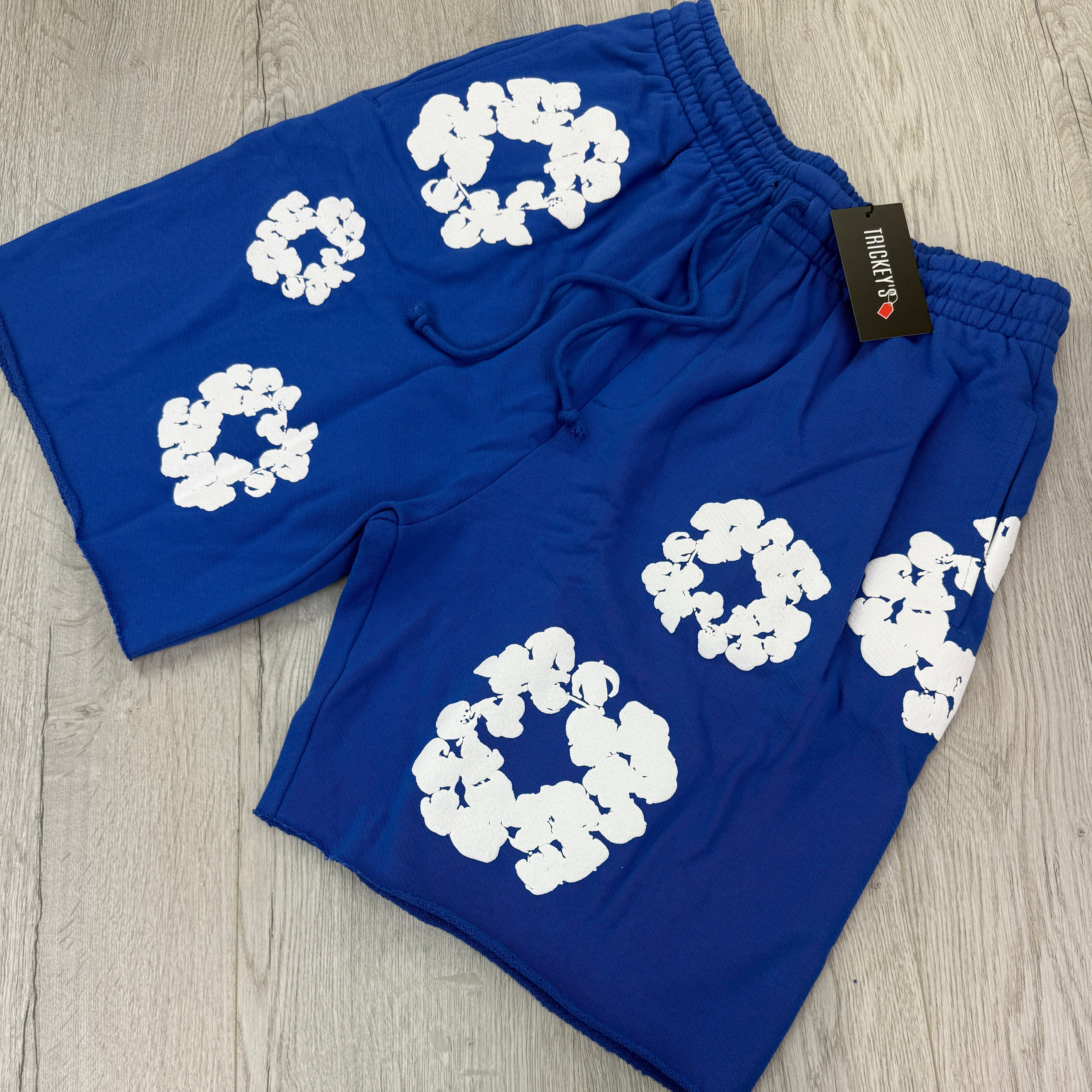 Denim Tears Men’s Royal Blue Shorts