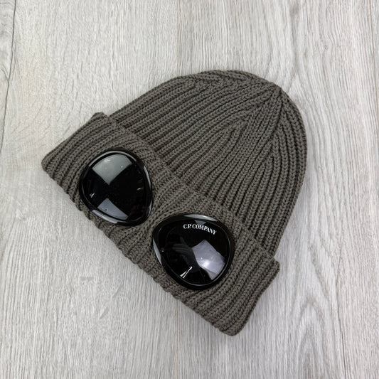 CP Company Men’s Grey Goggle Beanie