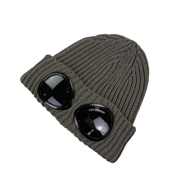 CP Company Men’s Grey Goggle Beanie