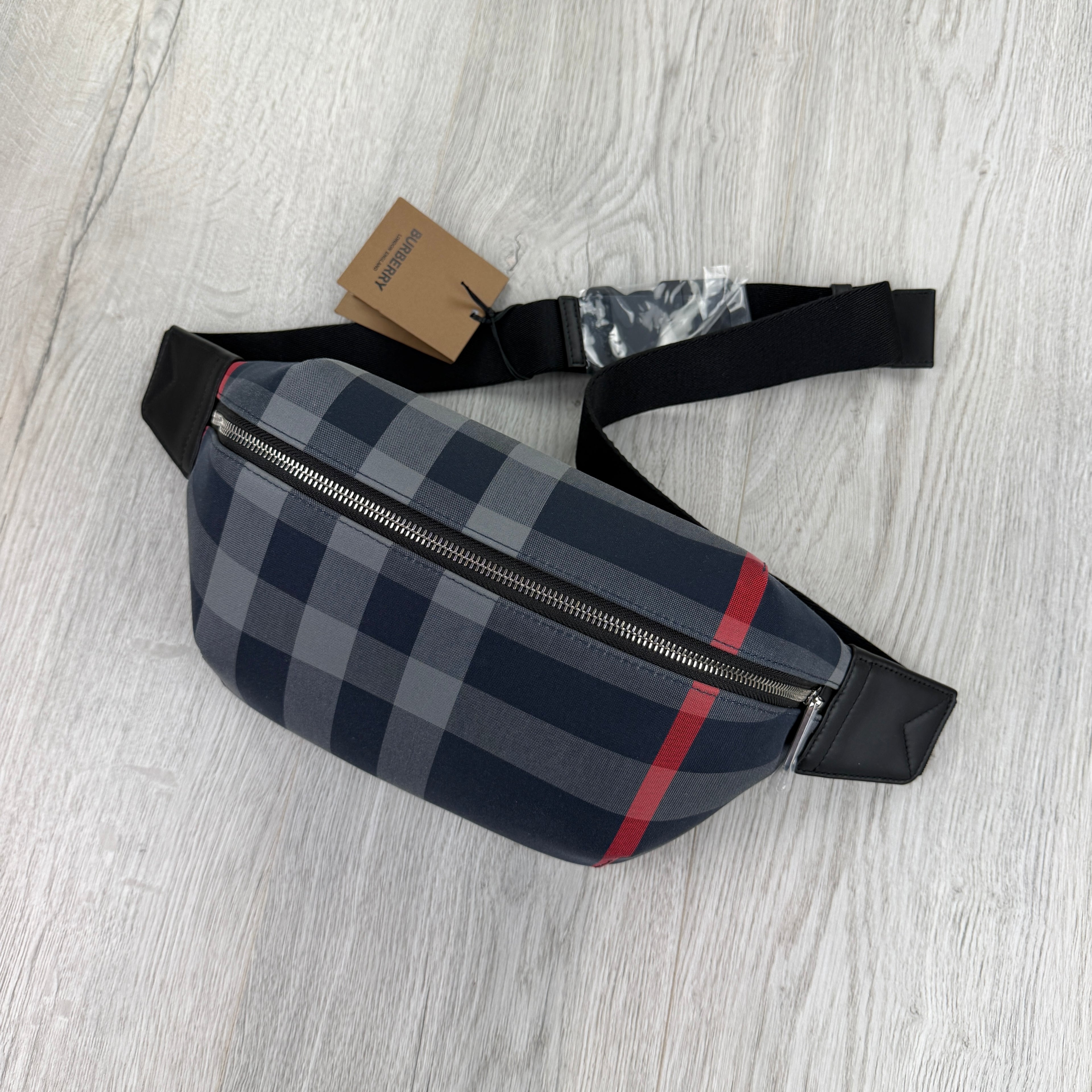Burberry Men’s Navy Side / Belt Bag
