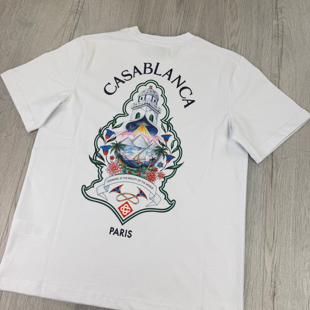 Casablanca Men’s White T-shirt