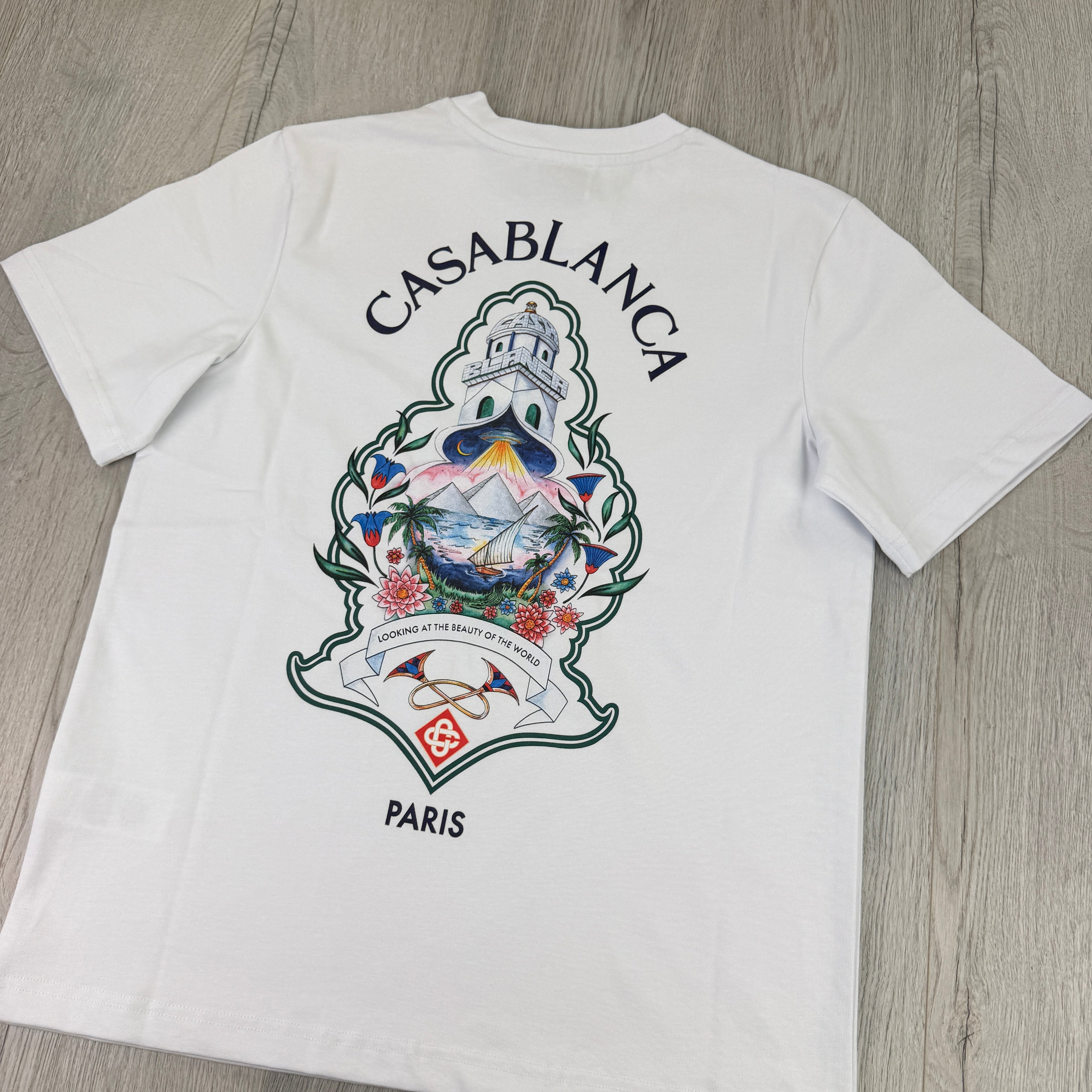 Casablanca Men’s White T-shirt