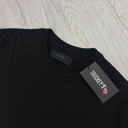 Amiri Men’s Black T-shirt Small Logo