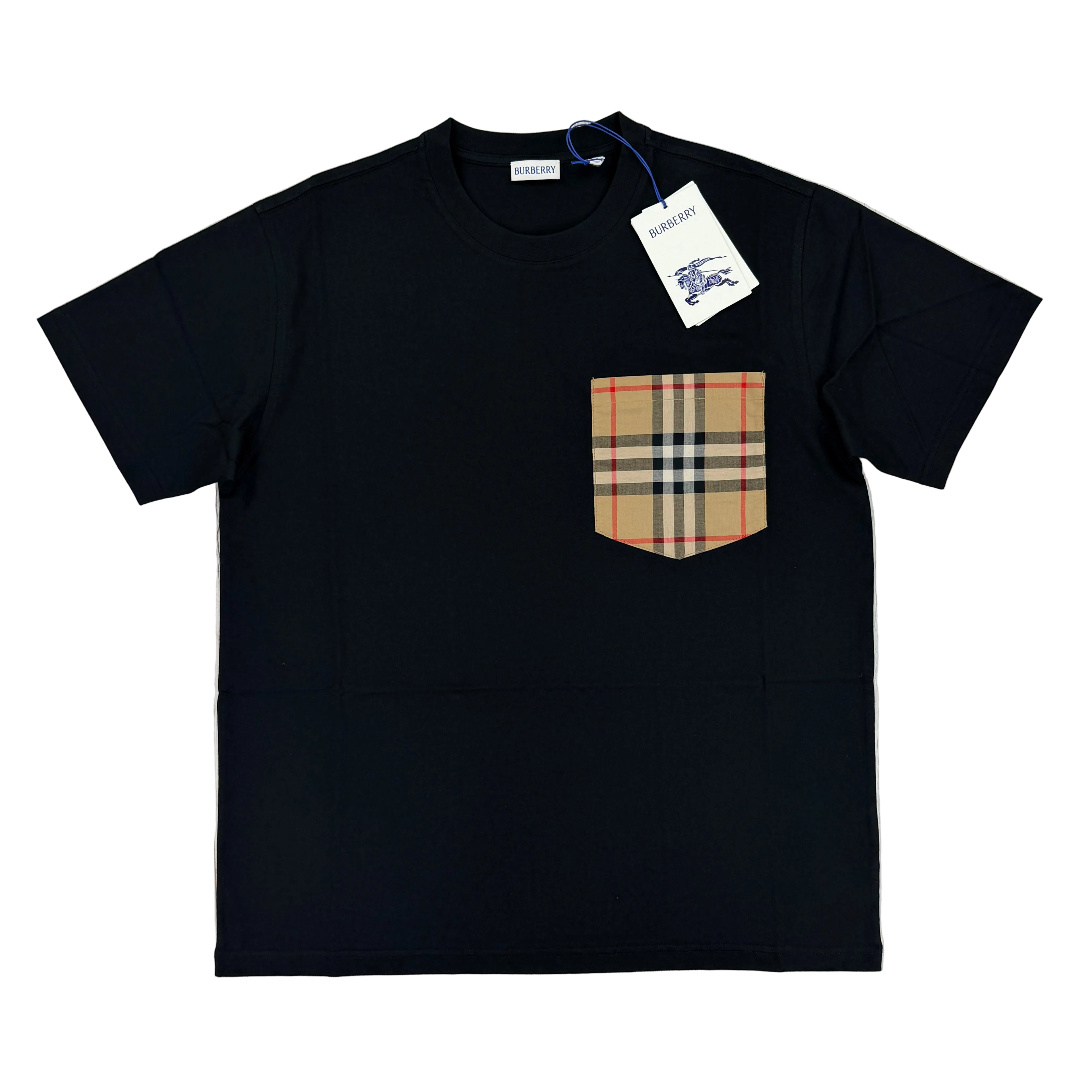 Burberry Men’s Black T-shirt & Shorts Set