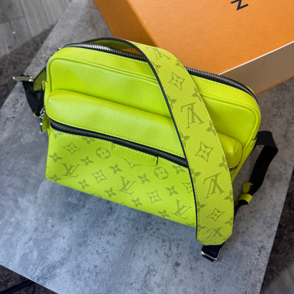 Louis Vuitton Men’s Neon Yellow Outdoor Messenger Bag