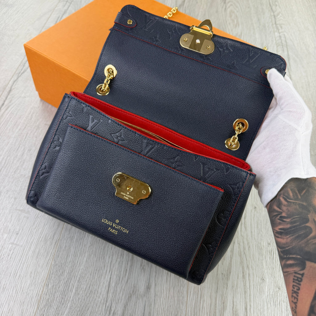 Louis Vuitton Women’s Navy / Red Vavin BB Monogram Bag