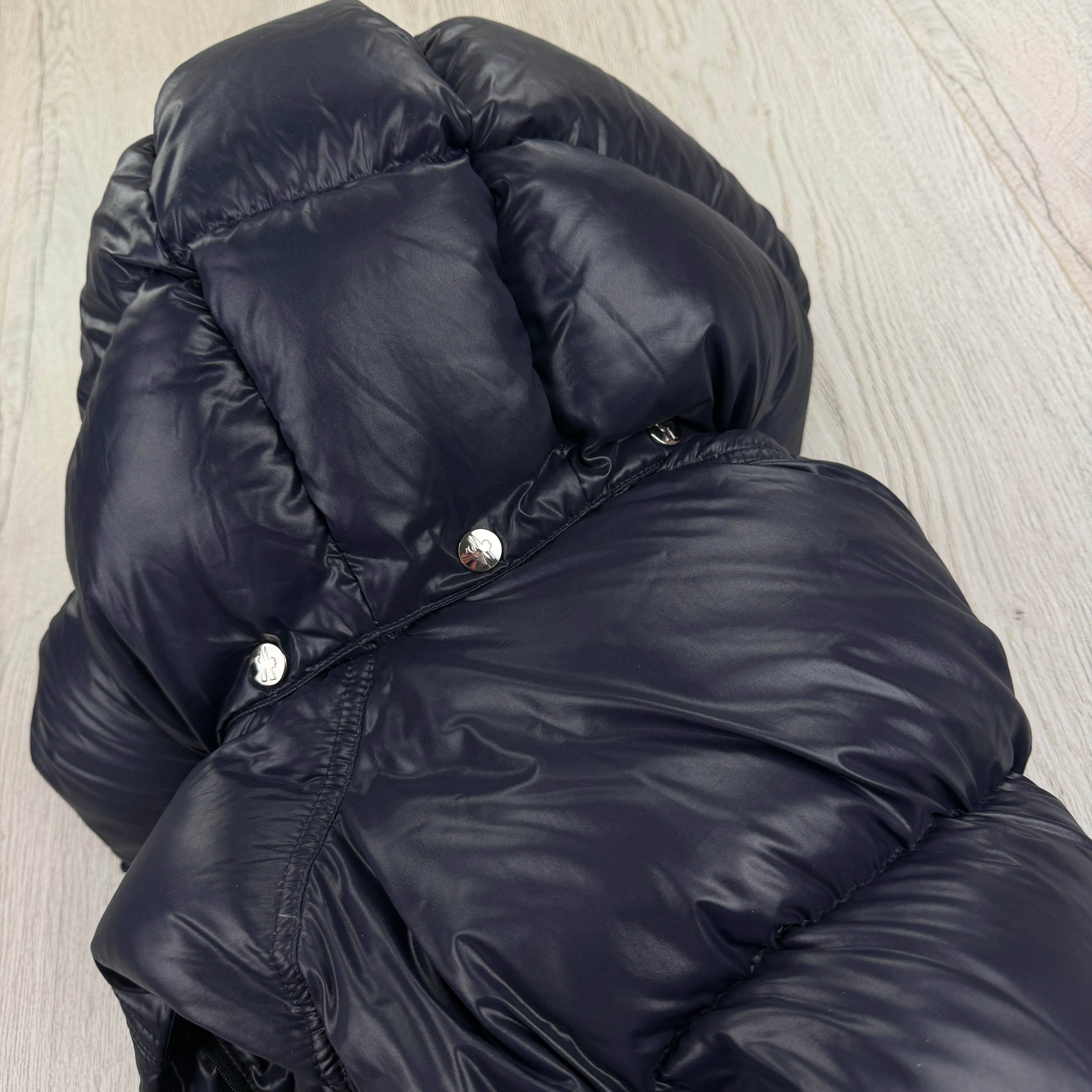 Moncler Tarnos Giubbotto Men’s Navy Puffer Jacket - Size 0