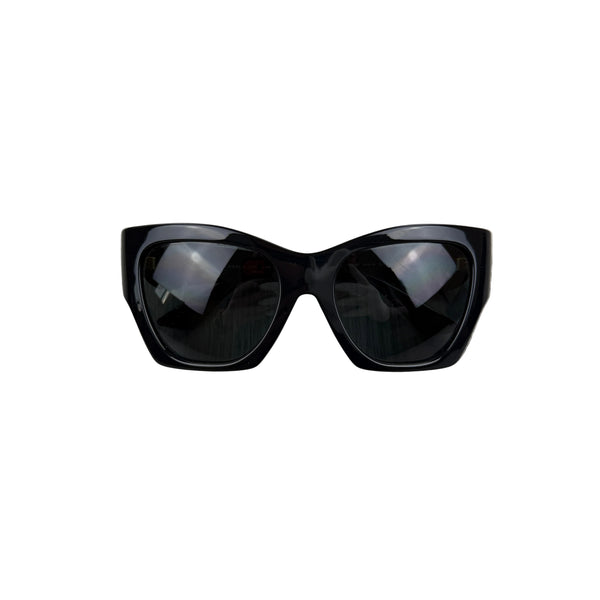Versace Women’s Black & Gold Sunglasses
