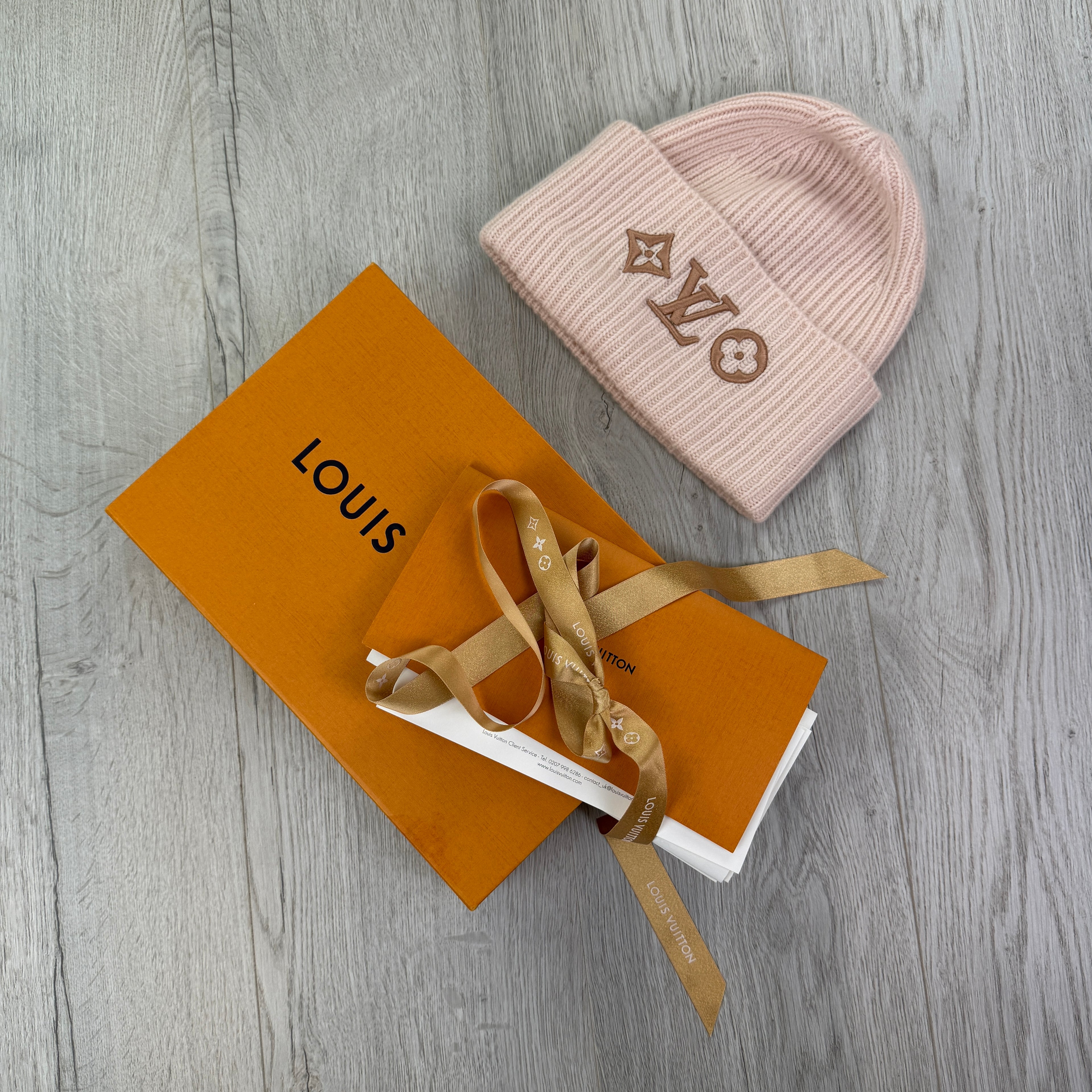 Louis Vuitton Pink Beanie
