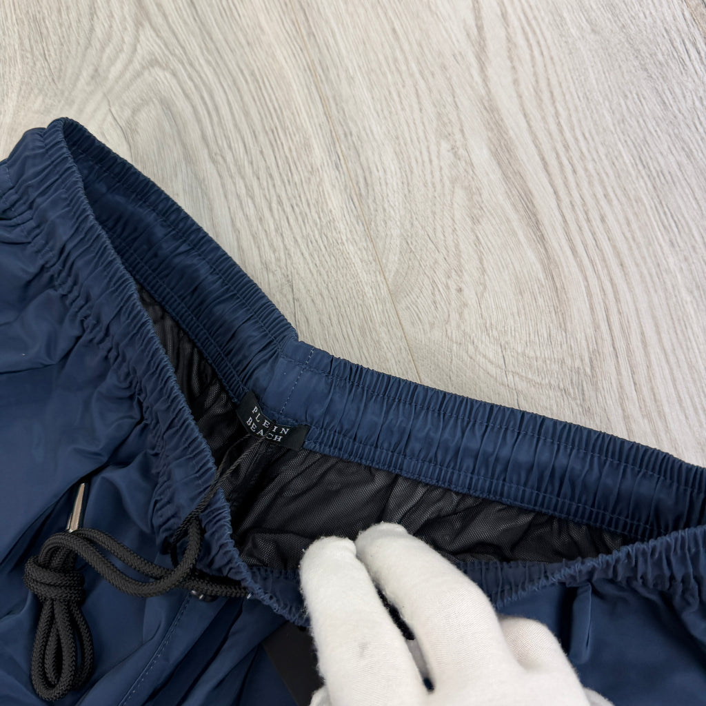 Philip Plein Beach Men’s Navy Swim Shorts