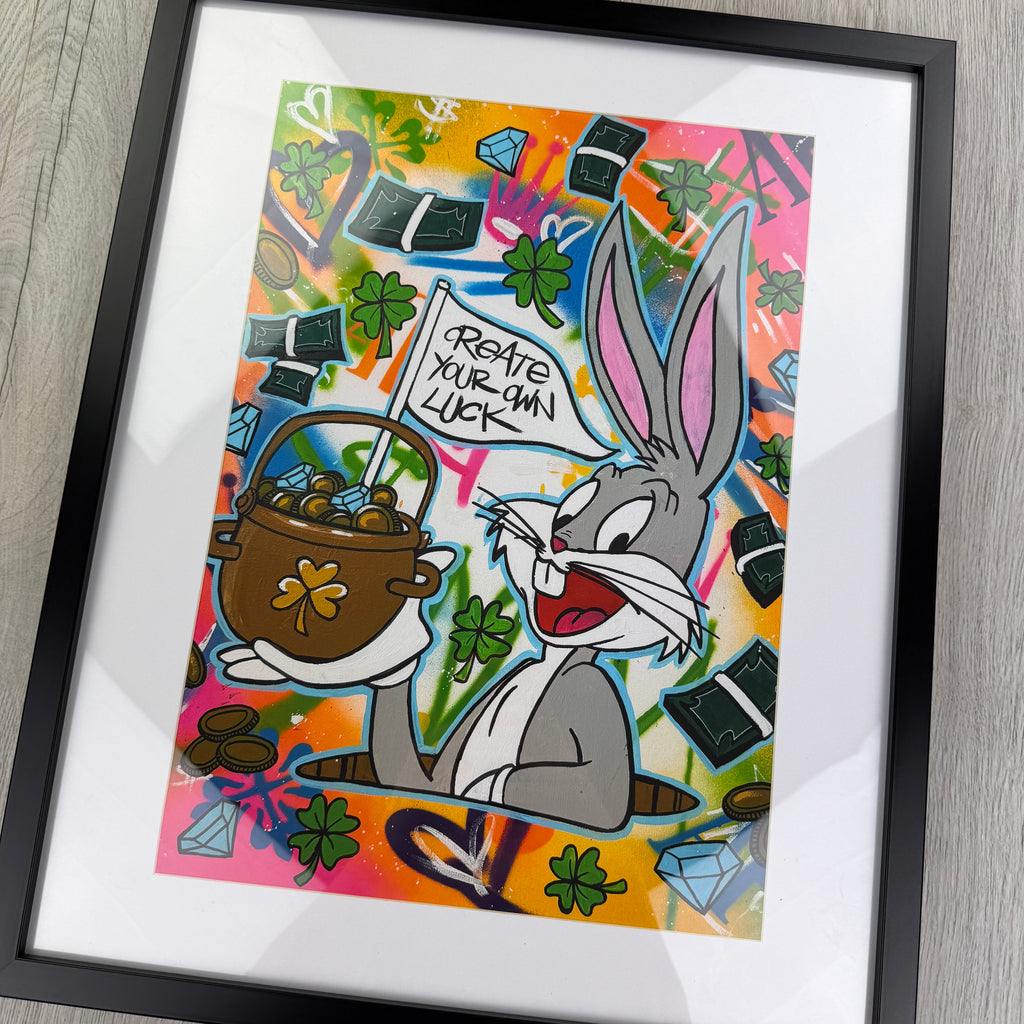 DESIGNER INSPIRED WALL ART - CREATE YOUR OWN LUCK