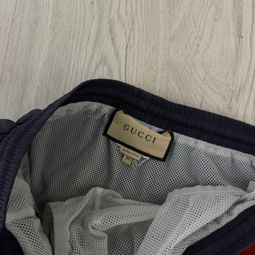 Gucci Men’s Blue Swim Shorts - 50 (Fit Large)